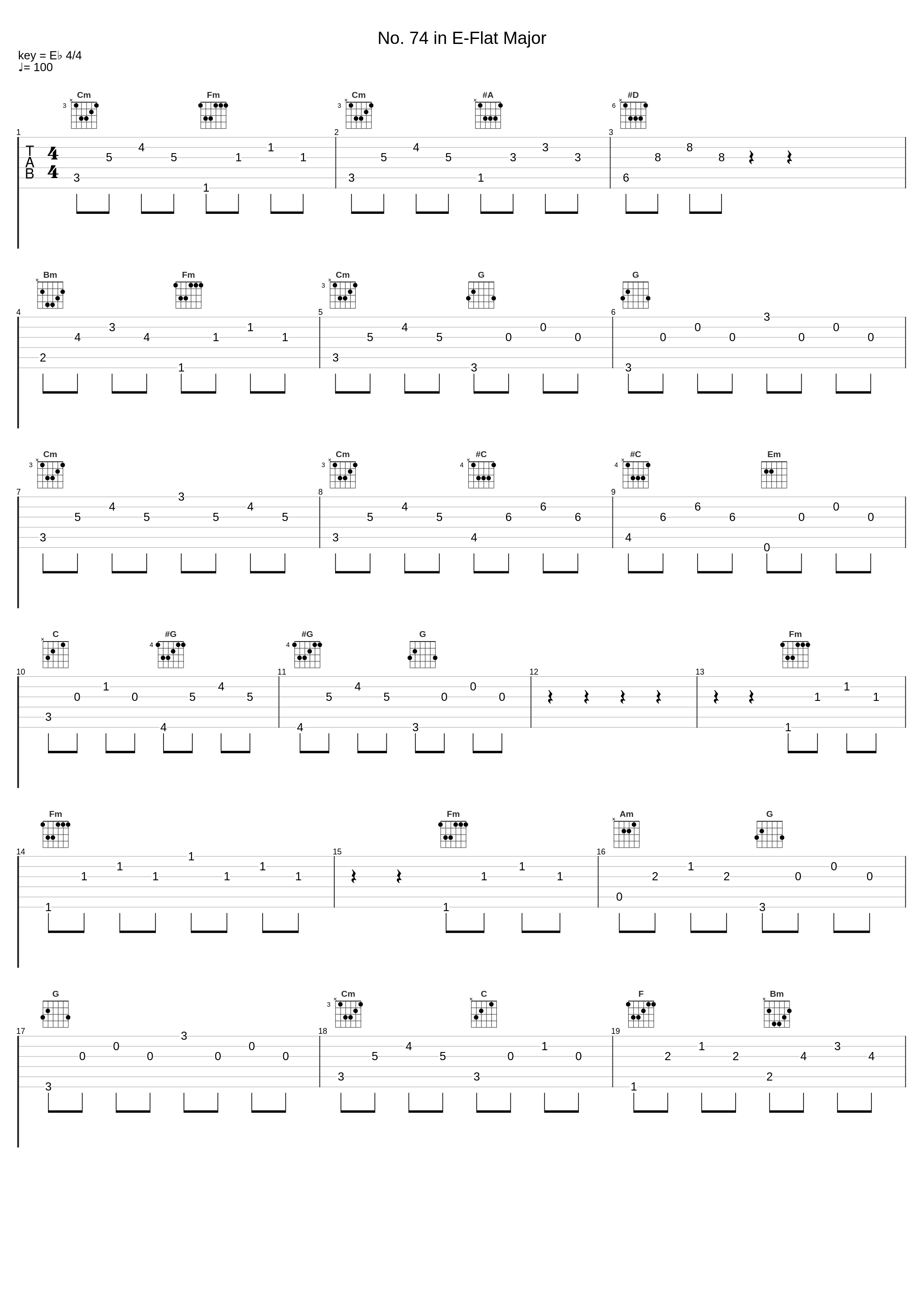 No. 74 in E-Flat Major_Kolja Lessing_1