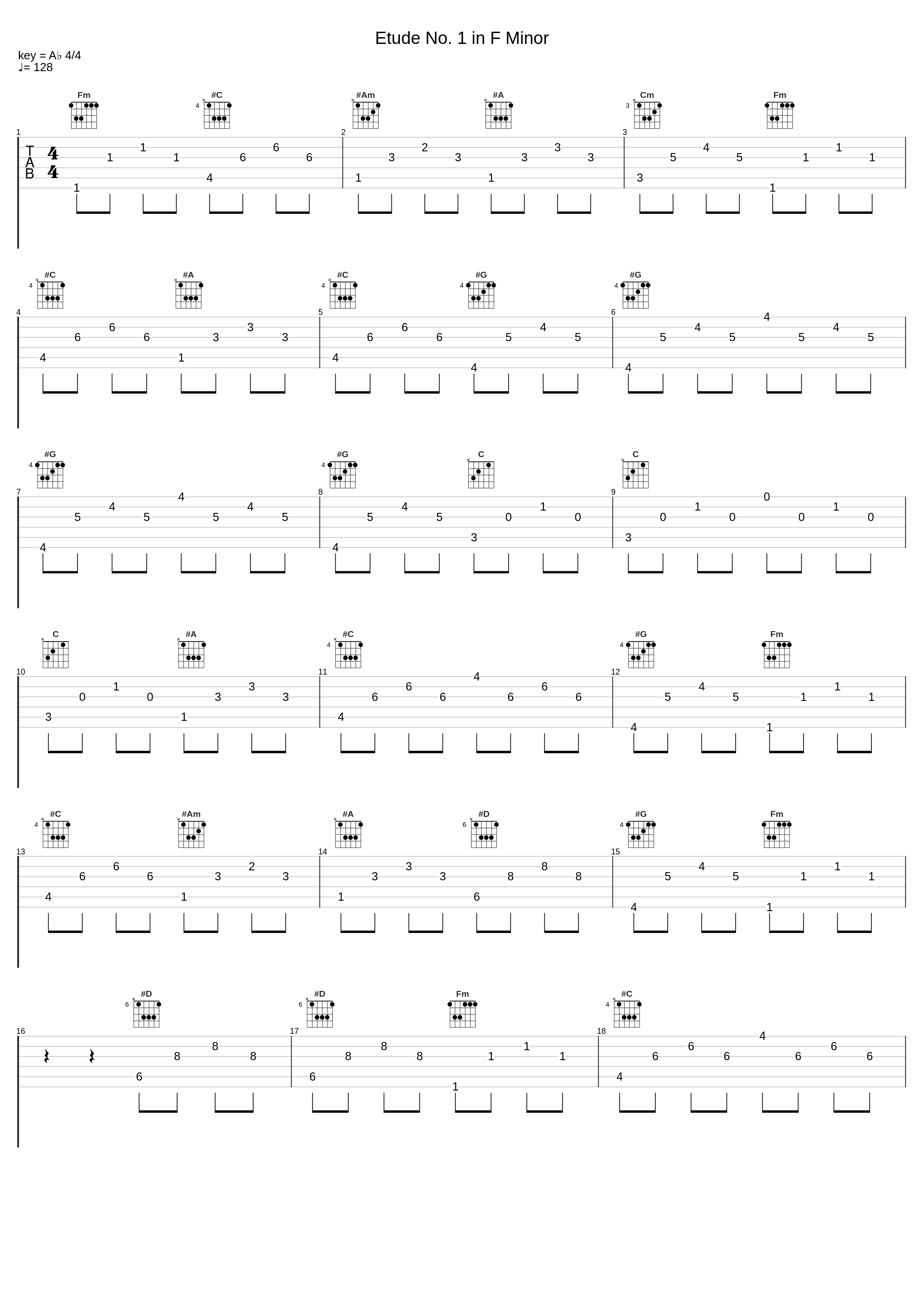 Etude No. 1 in F Minor_Ian Hobson_1