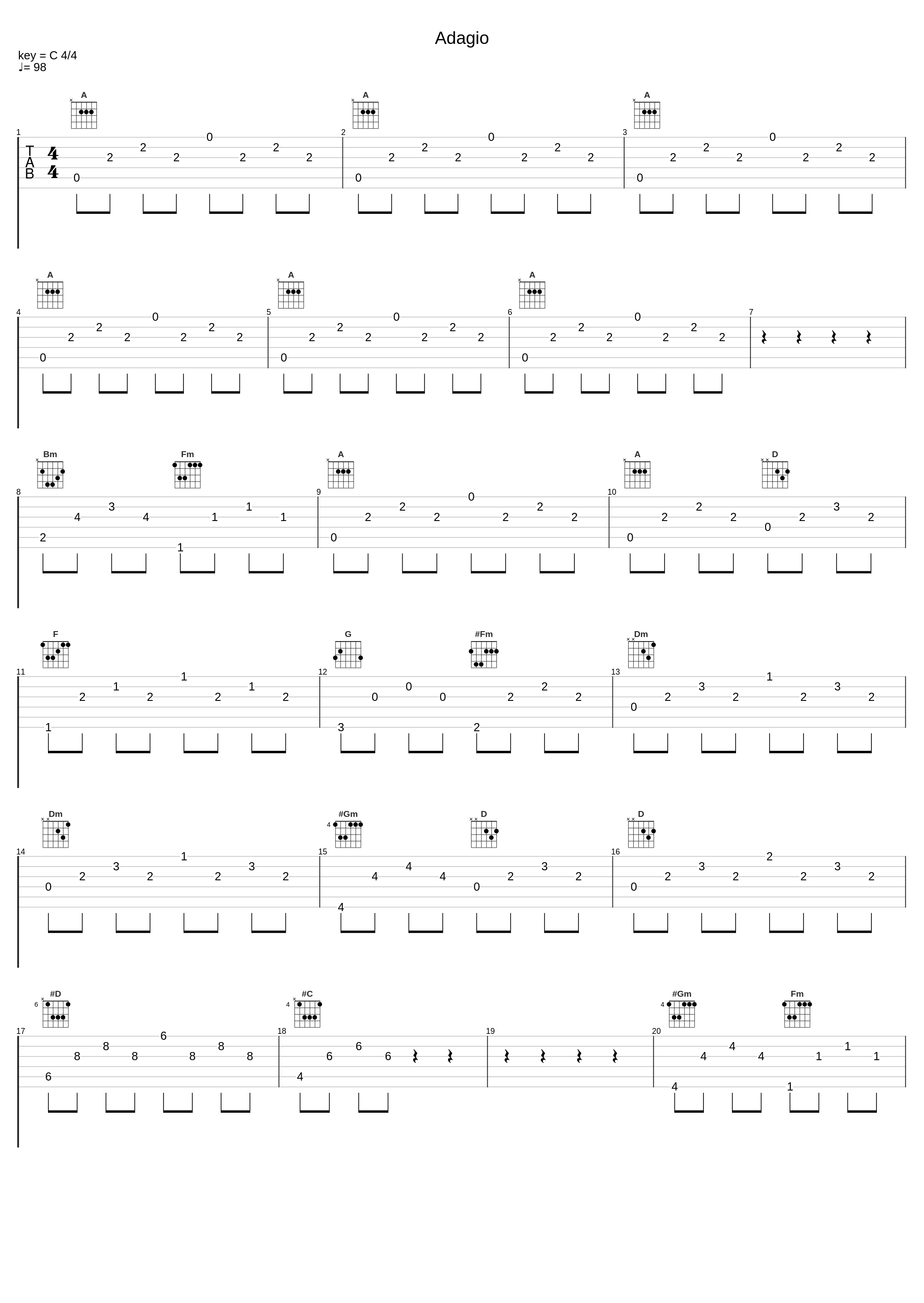 Adagio_Johann Christian Bach_1