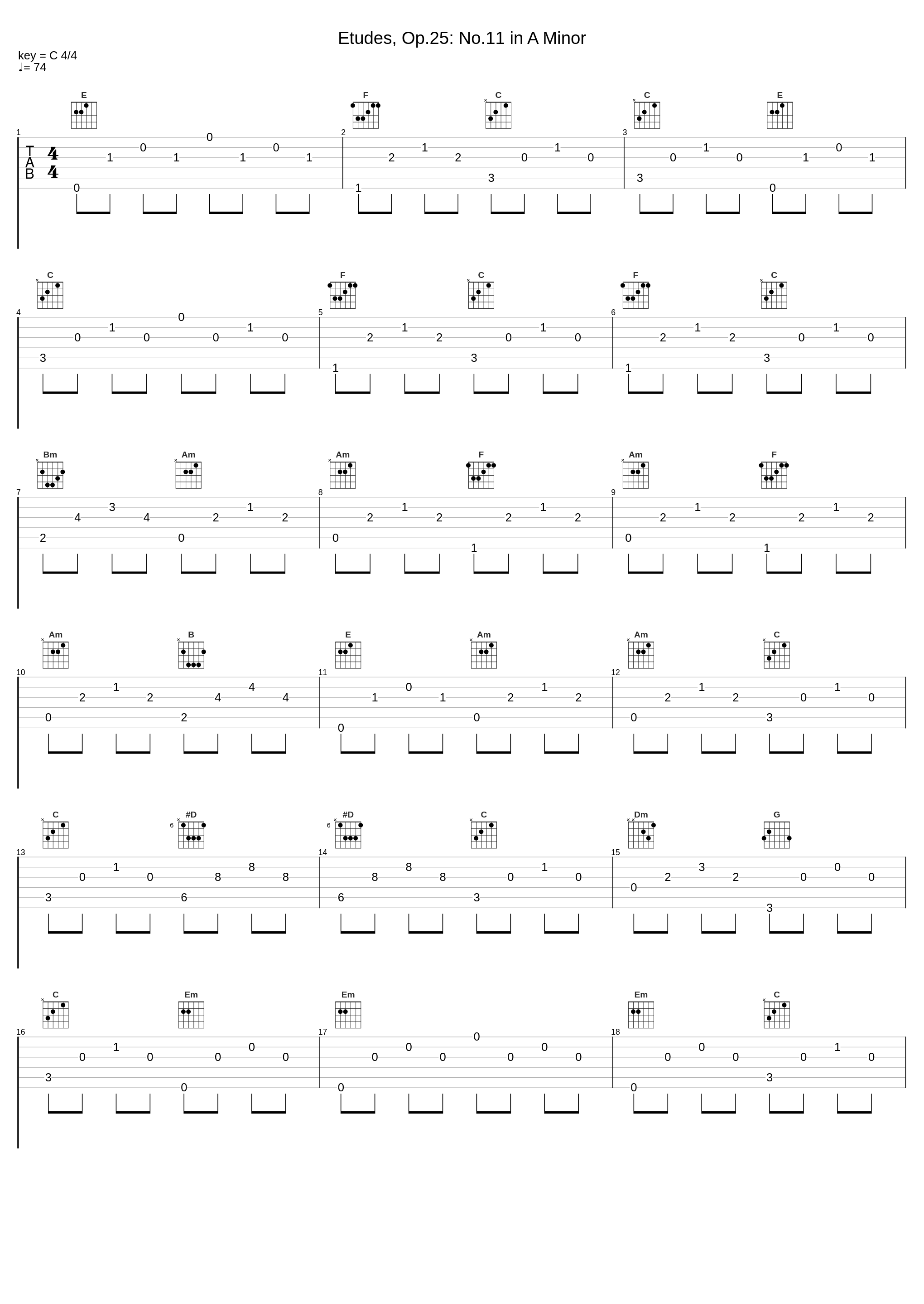 Etudes, Op.25: No.11 in A Minor_Marc Rovélas_1