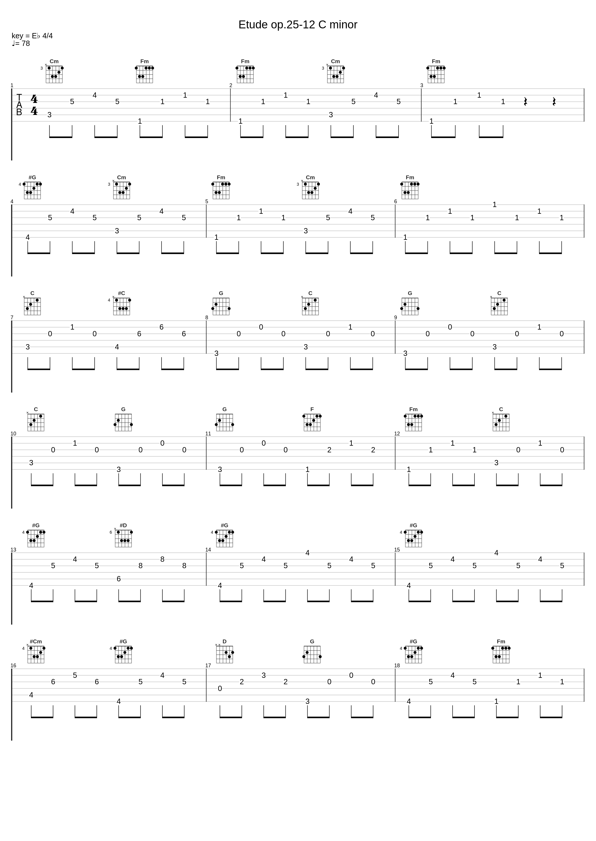 Etude op.25-12 C minor_Cagnet_1