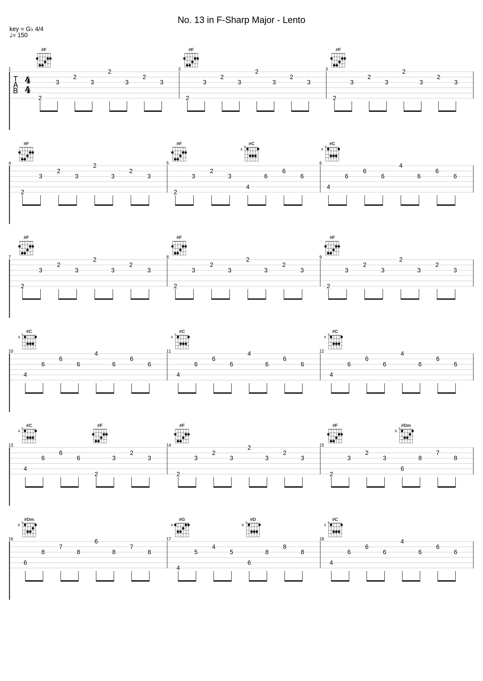 No. 13 in F-Sharp Major - Lento_Cyprien Katsaris,Frédéric Chopin_1