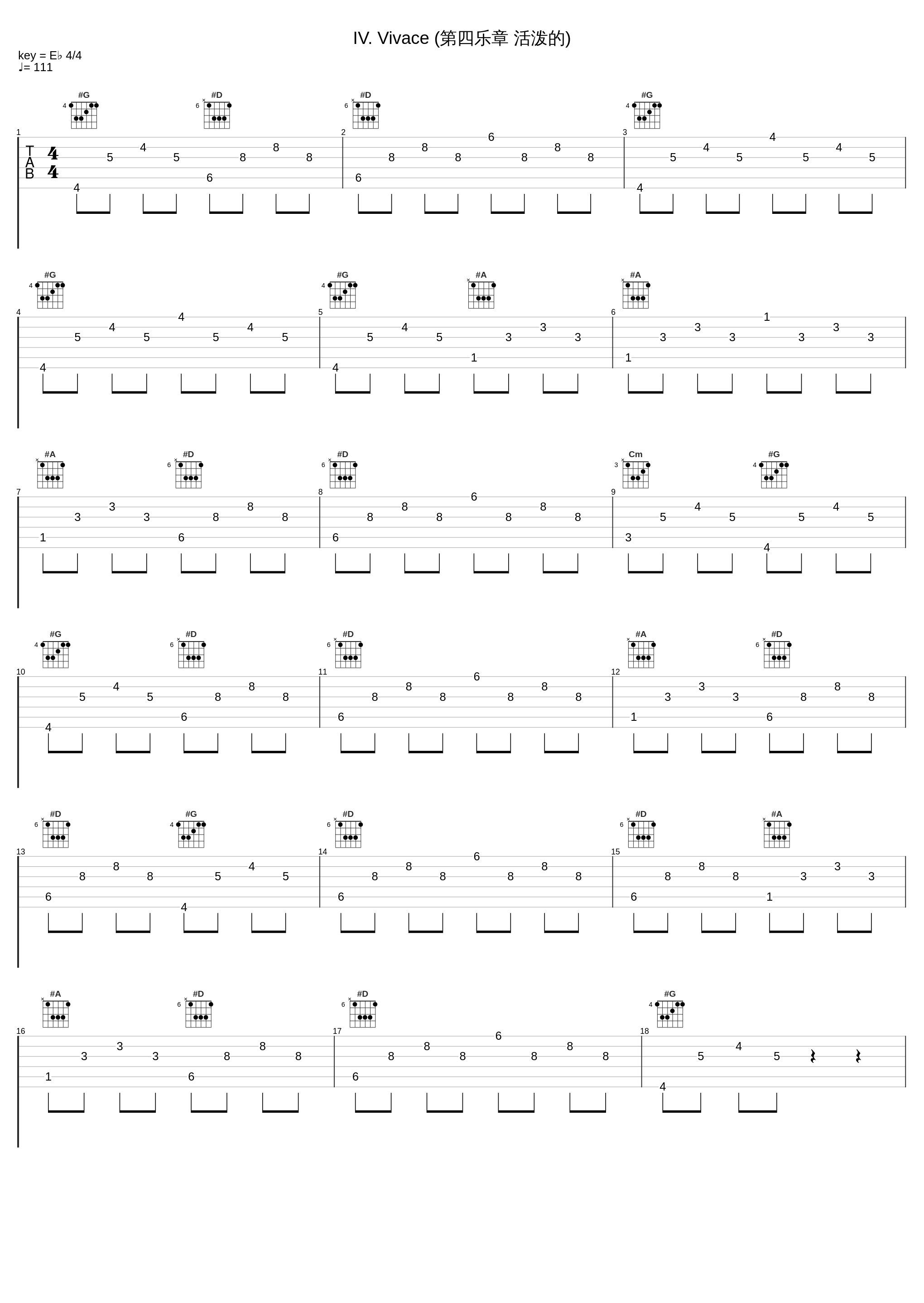 IV. Vivace (第四乐章 活泼的)_Wilbert Hazelzet,Musica Antiqua Köln,Reinhard Goebel_1