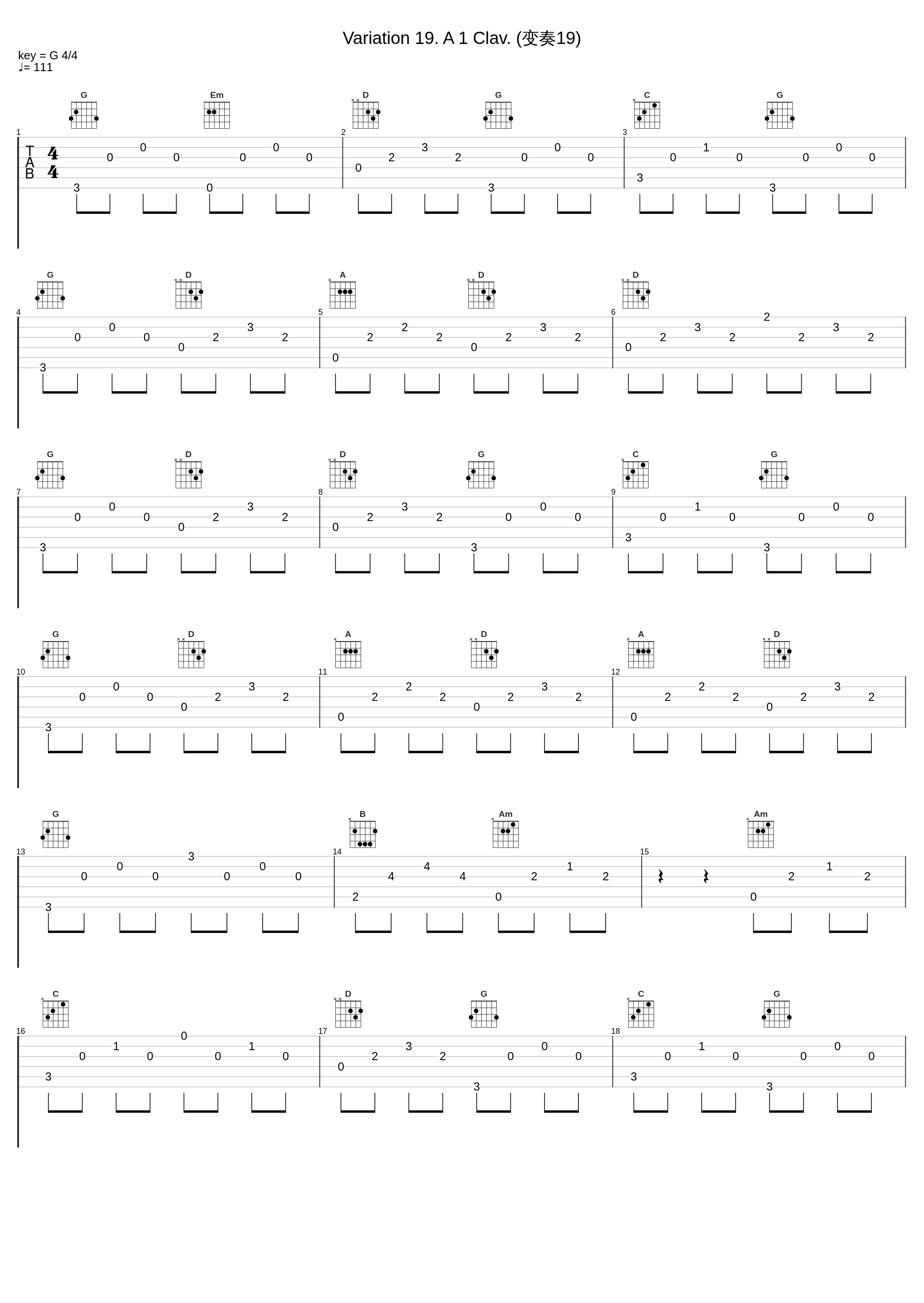 Variation 19. A 1 Clav. (变奏19)_Maria Yudina_1