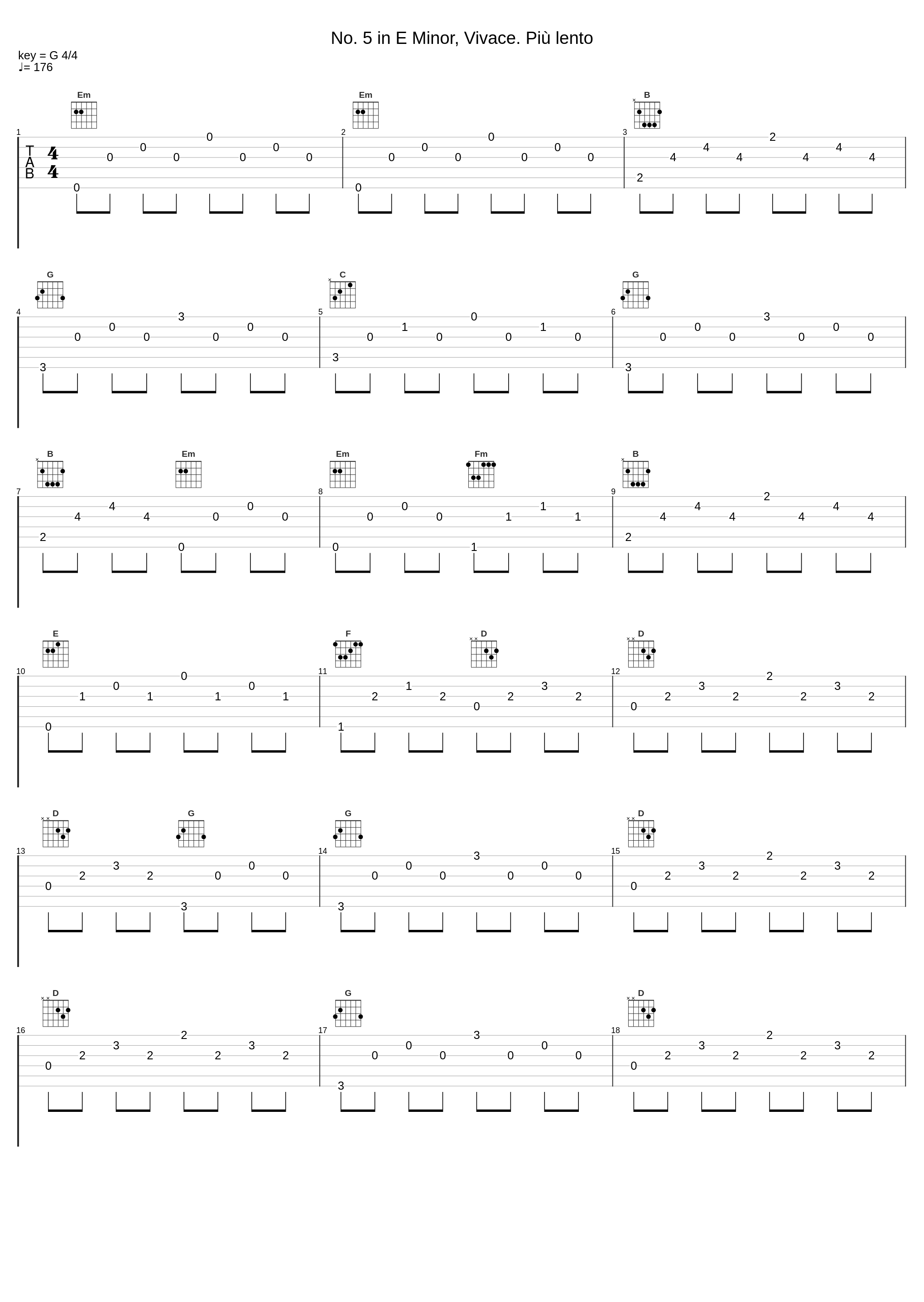 No. 5 in E Minor, Vivace. Più lento_Grigory Sokolov_1