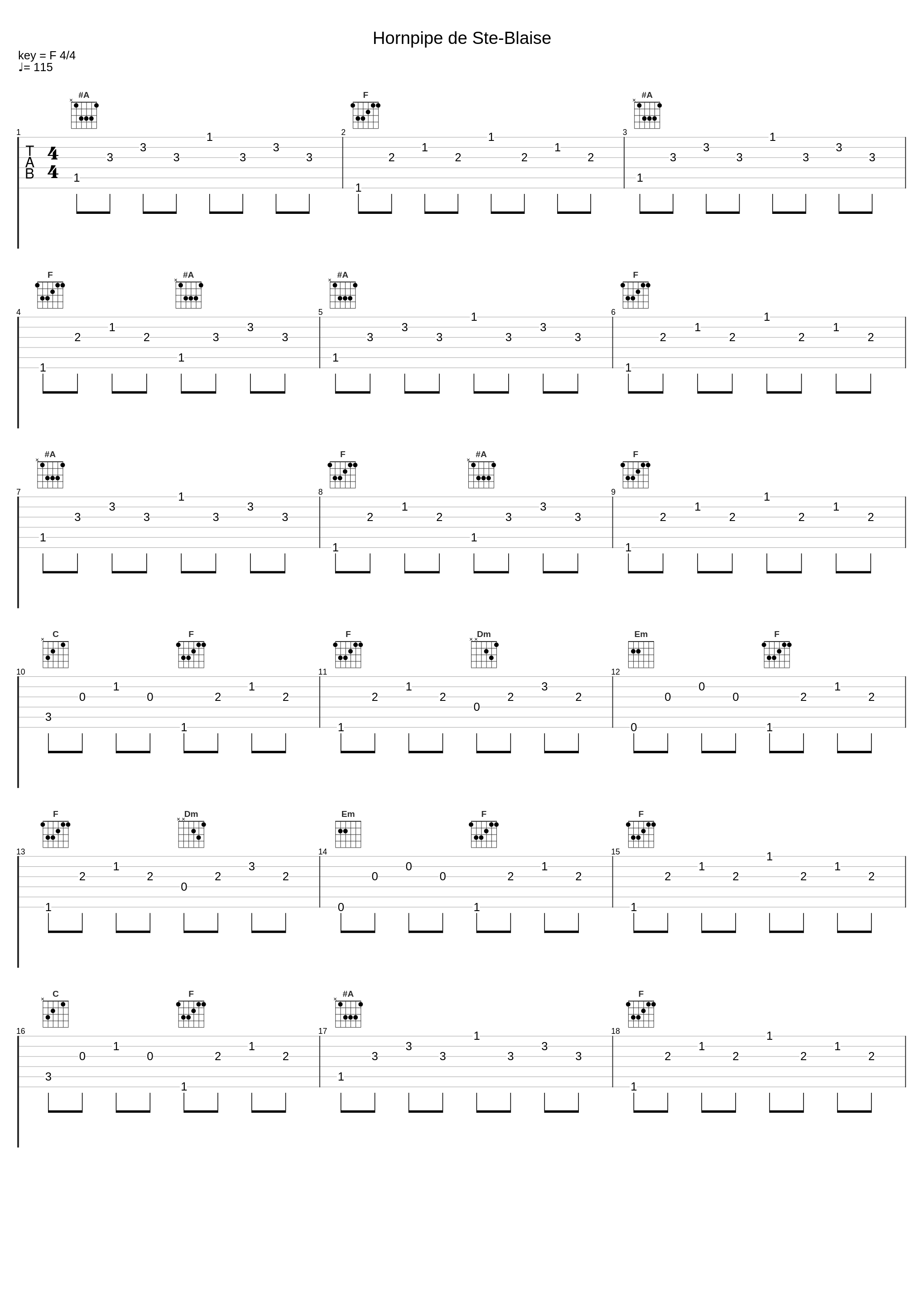 Hornpipe de Ste-Blaise_La Famille Soucy_1