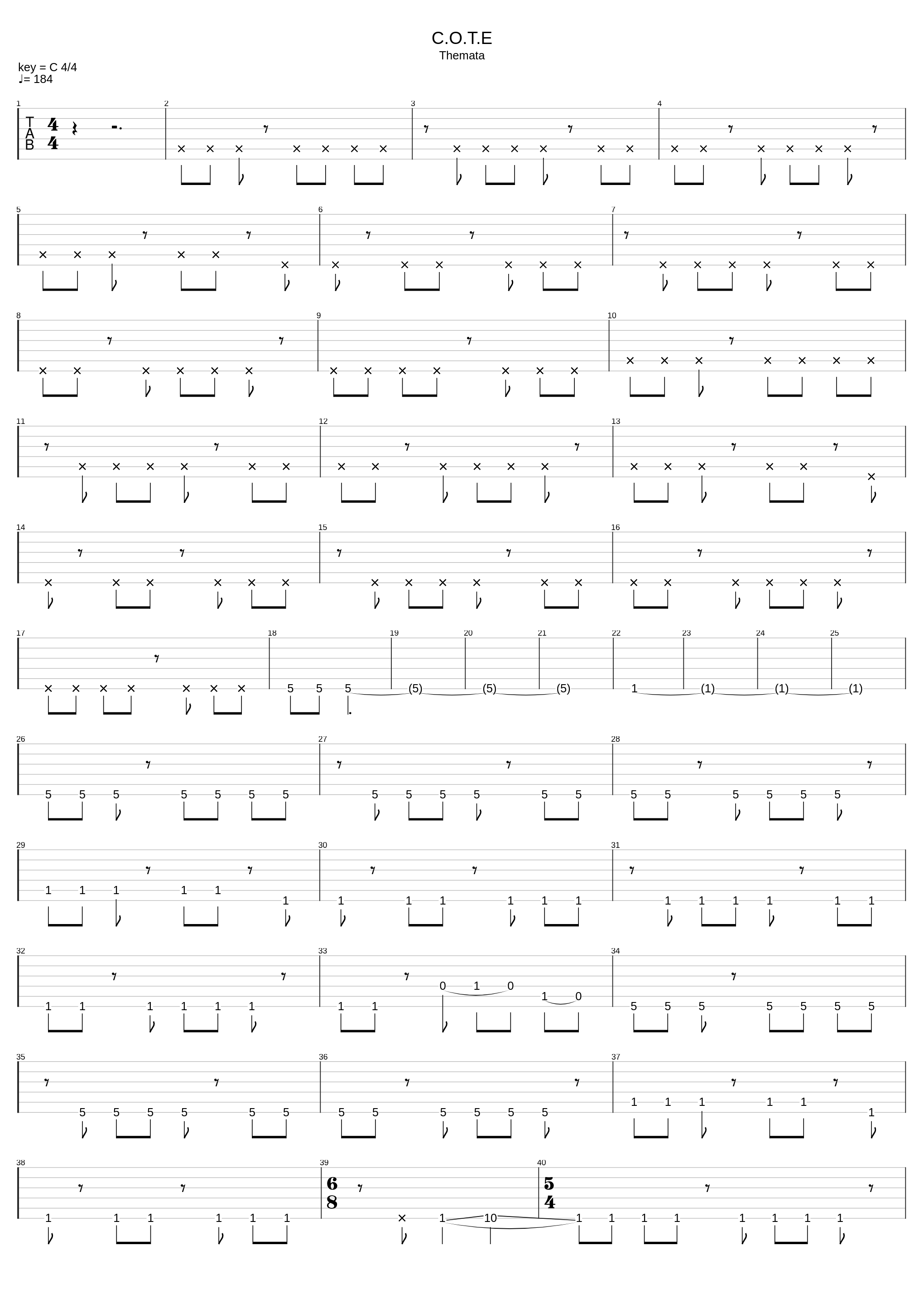 C.O.T.E. Bass Only_Karnivool_1