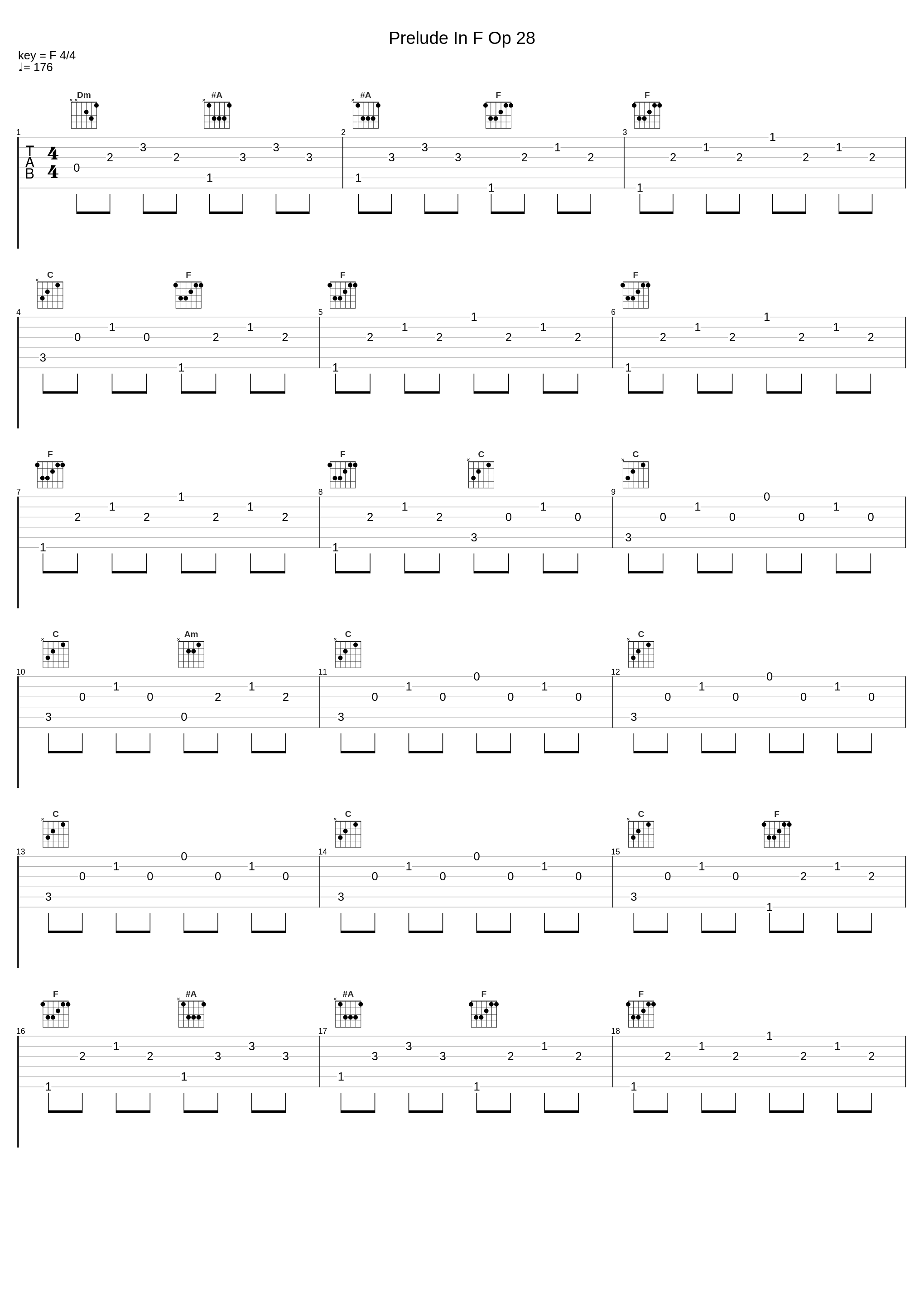 Prelude In F Op 28_Arthur Rubenstein,Frédéric Chopin_1