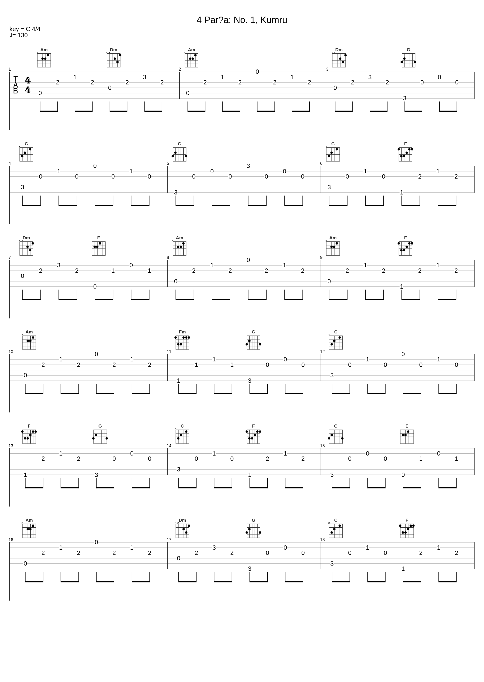 4 Parça: No. 1, Kumru_Fazil Say_1