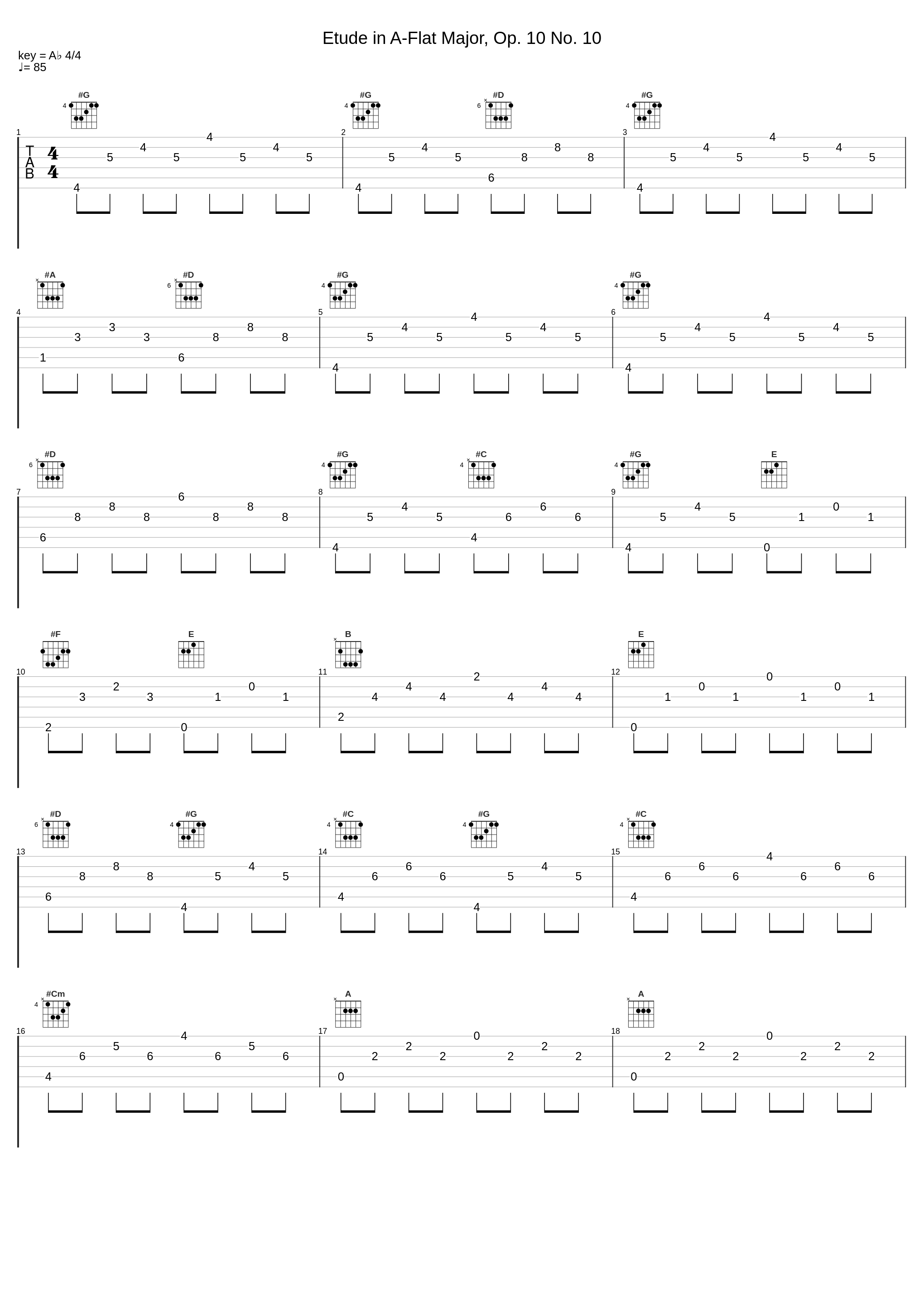 Etude in A-Flat Major, Op. 10 No. 10_Lukas Geniušas_1