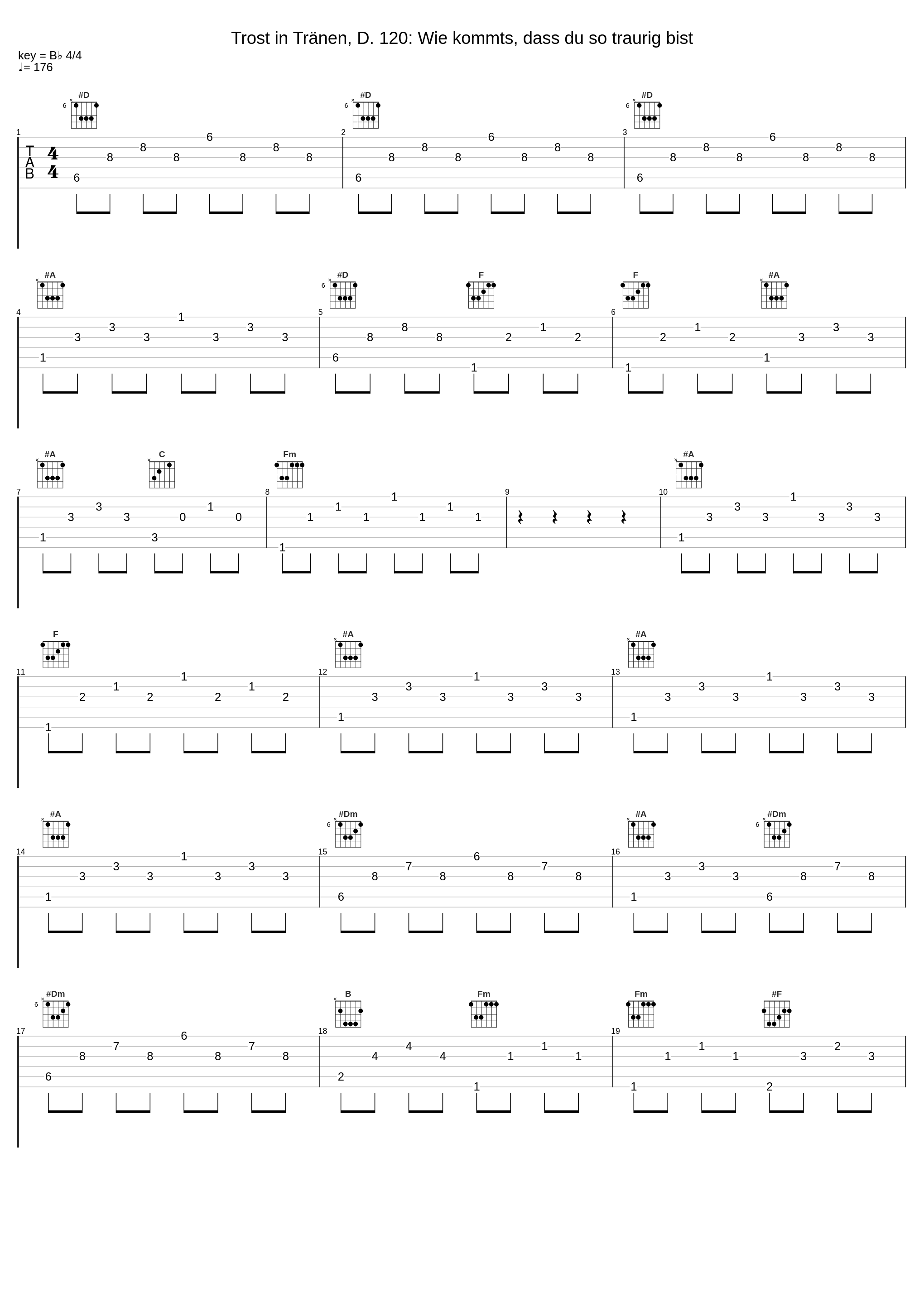 Trost in Tränen, D. 120: Wie kommts, dass du so traurig bist_Christoph Prégardien,Franz Schubert,Andreas Staier_1