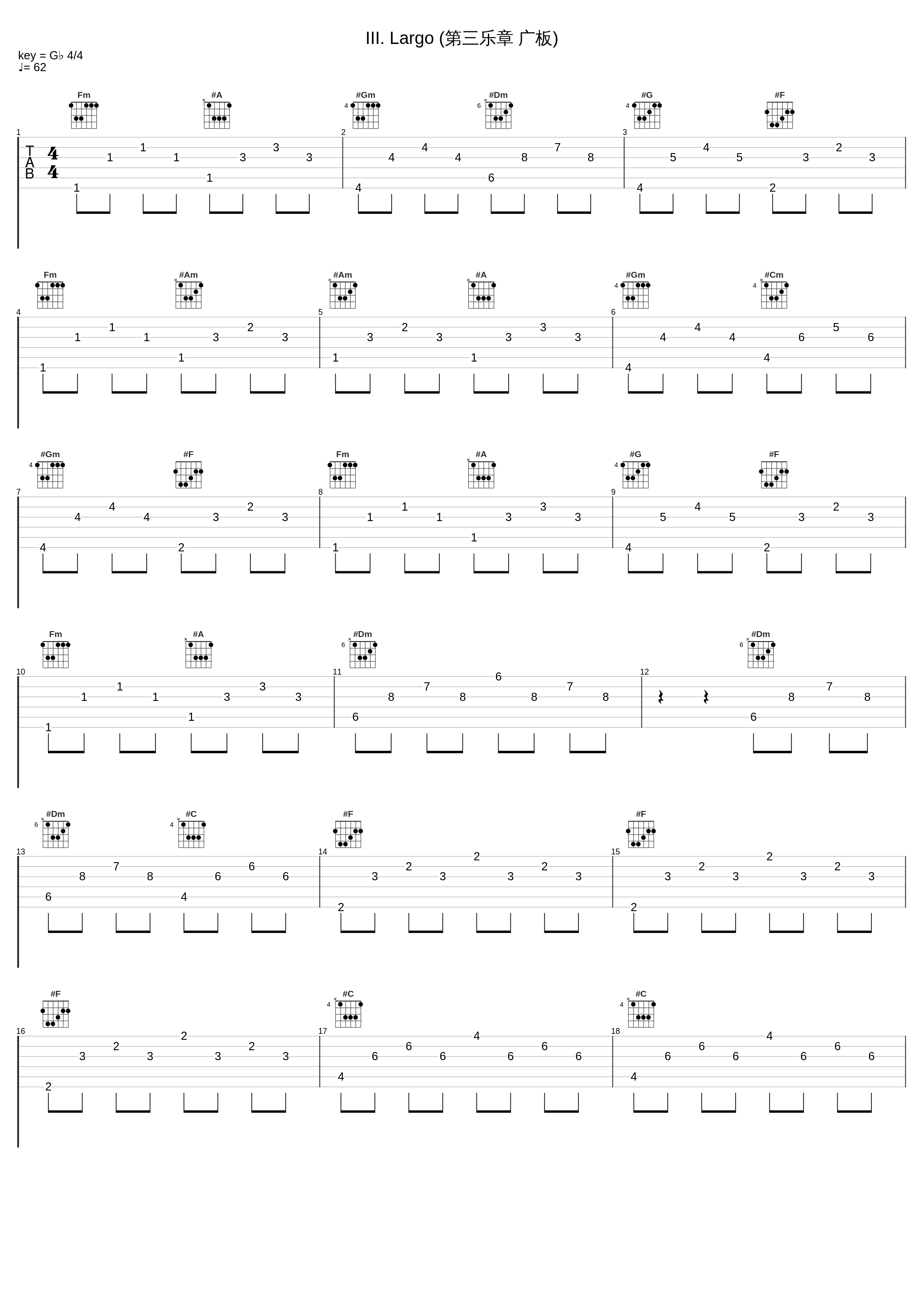 III. Largo (第三乐章 广板)_Wilbert Hazelzet,Musica Antiqua Köln,Reinhard Goebel_1