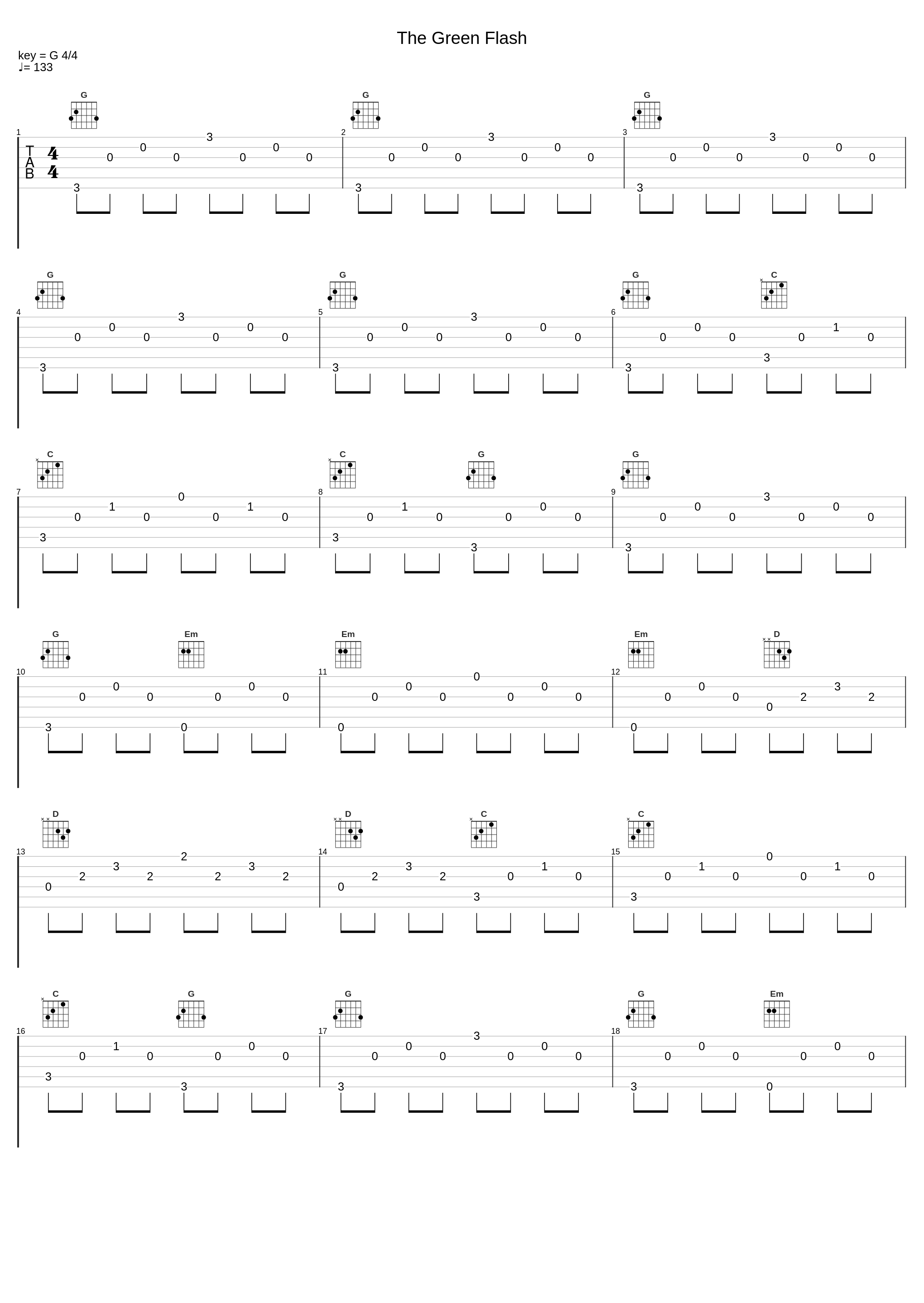 The Green Flash_Selectracks_1