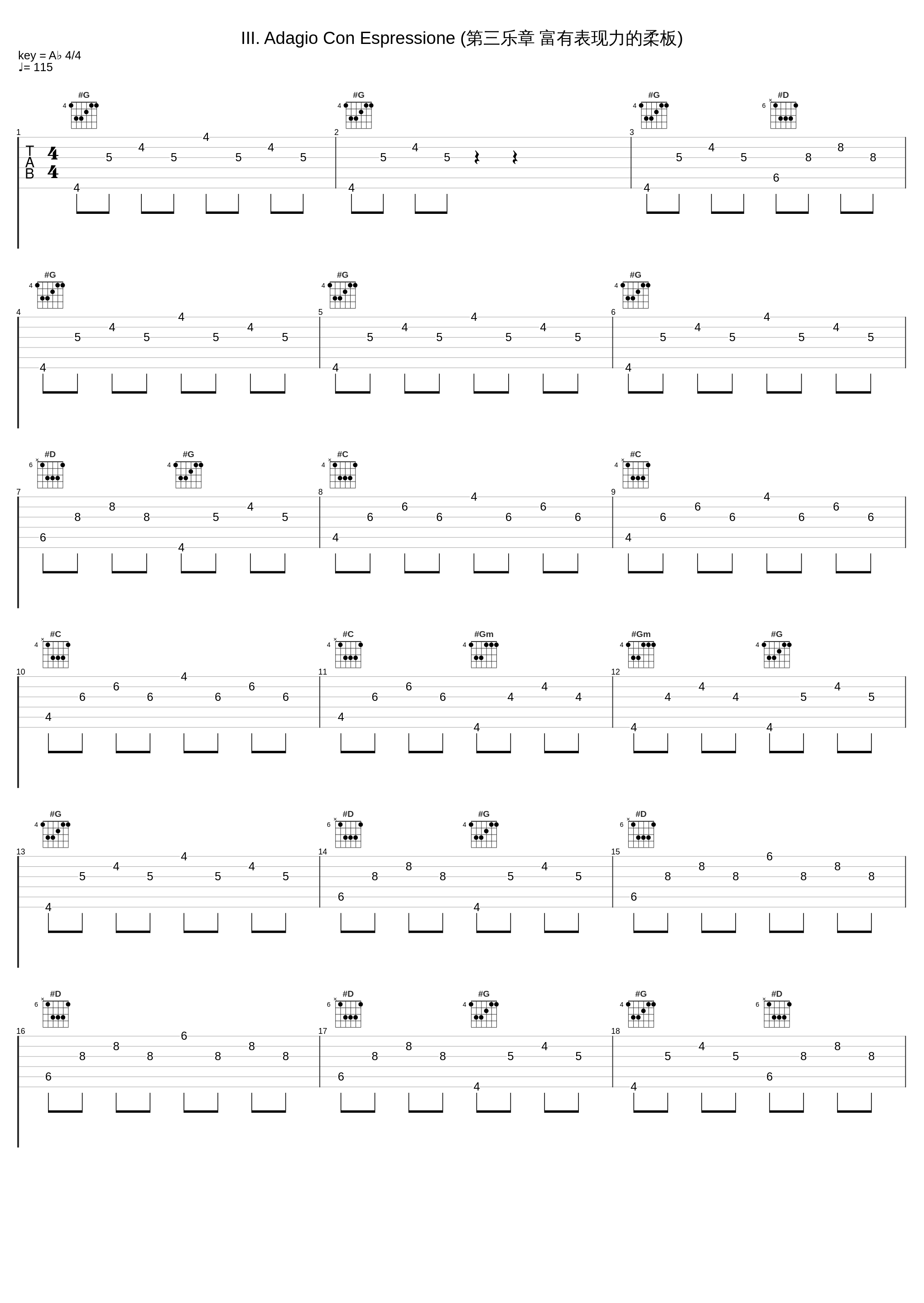 III. Adagio Con Espressione (第三乐章 富有表现力的柔板)_Dubravka Tomšič_1