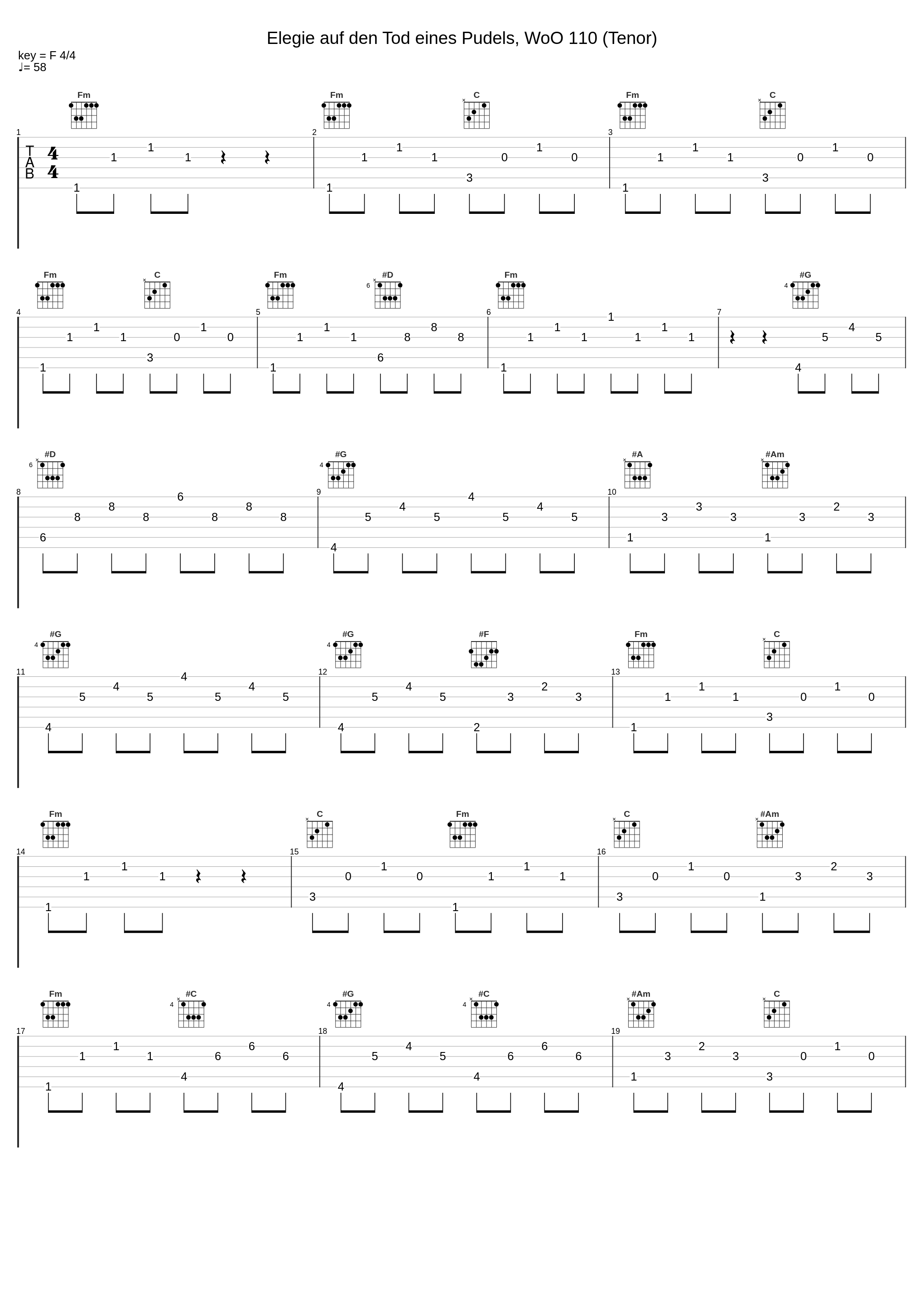 Elegie auf den Tod eines Pudels, WoO 110 (Tenor)_Peter Schreier,Walter Olbertz_1