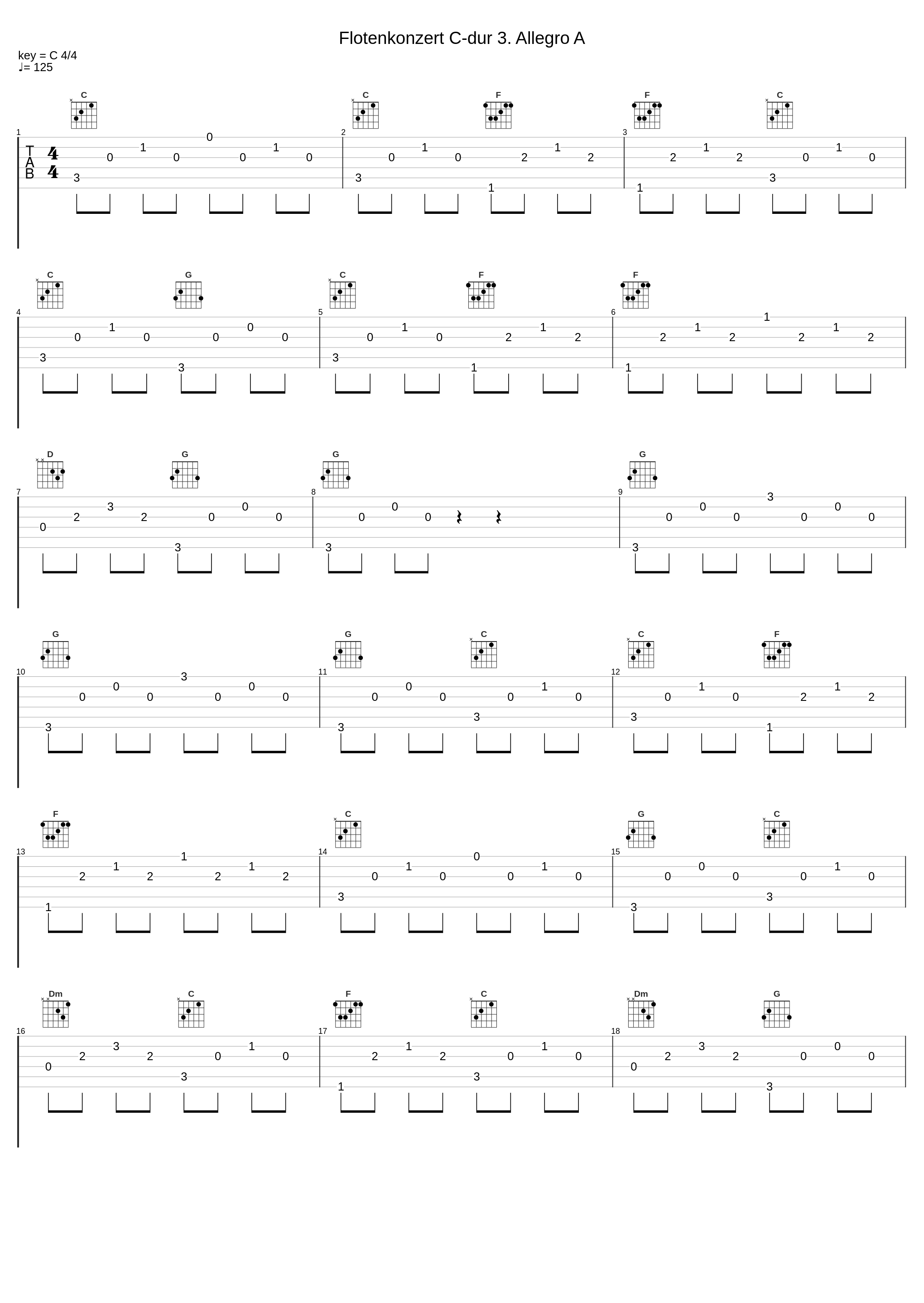 Flotenkonzert C-dur 3. Allegro A_Friedrich,Vogel,Kammerorchester_1