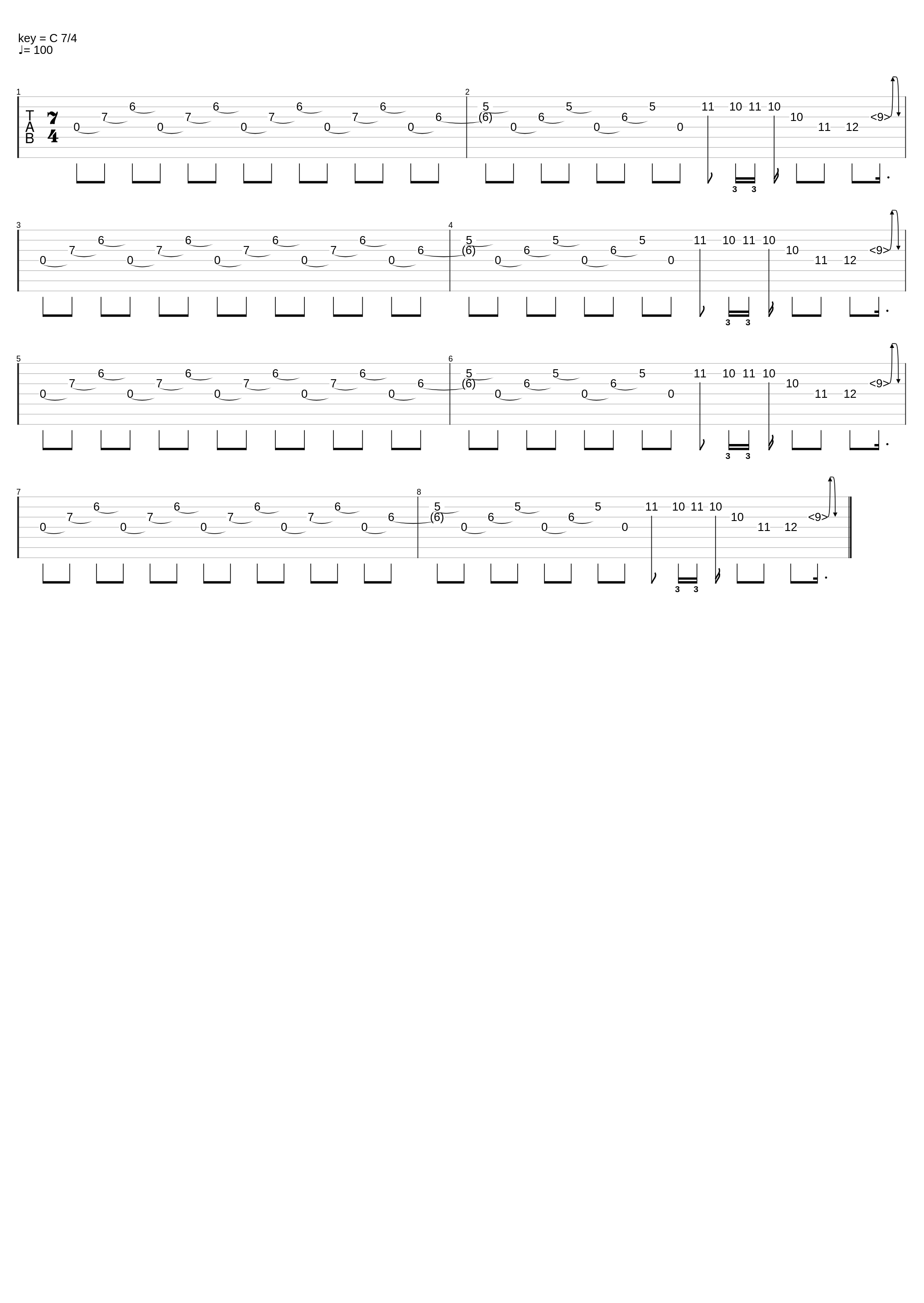 Blackend Opening Riff (Drop A)_Demo_1