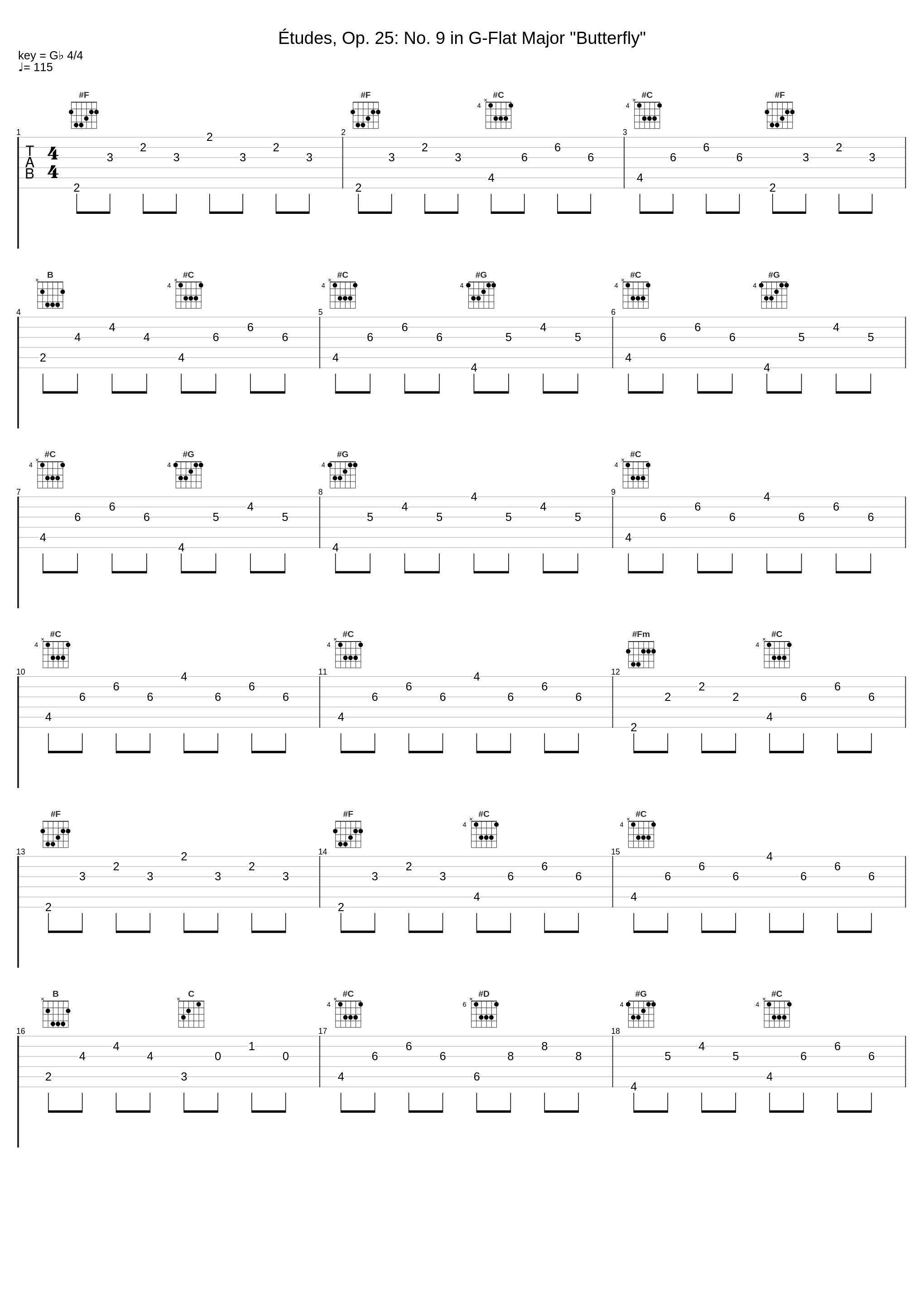 Études, Op. 25: No.  9 in G-Flat Major "Butterfly"_Sonya Bach,Frédéric Chopin_1