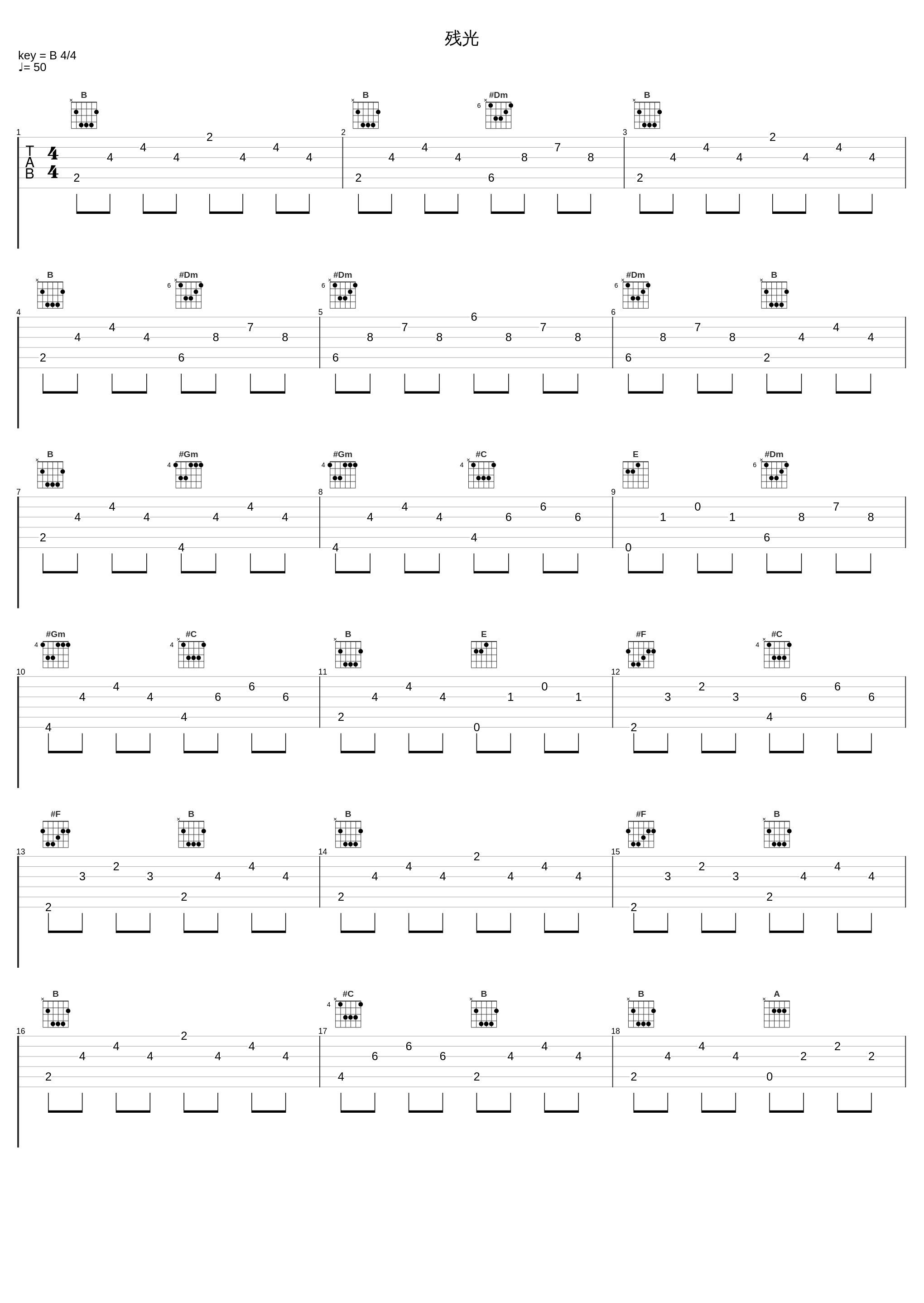 残光_Key Sounds Label_1