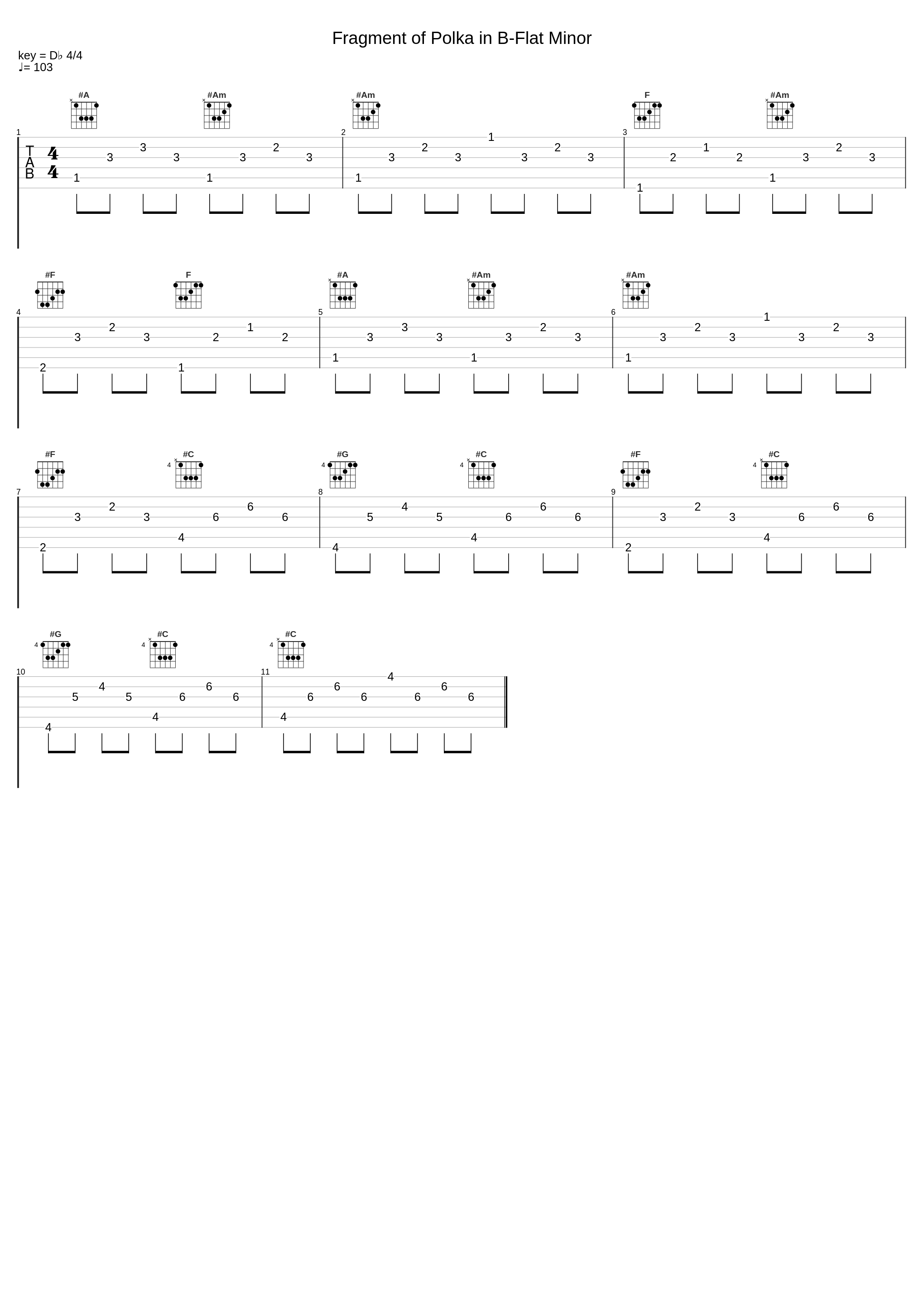 Fragment of Polka in B-Flat Minor_Věra Řepková_1