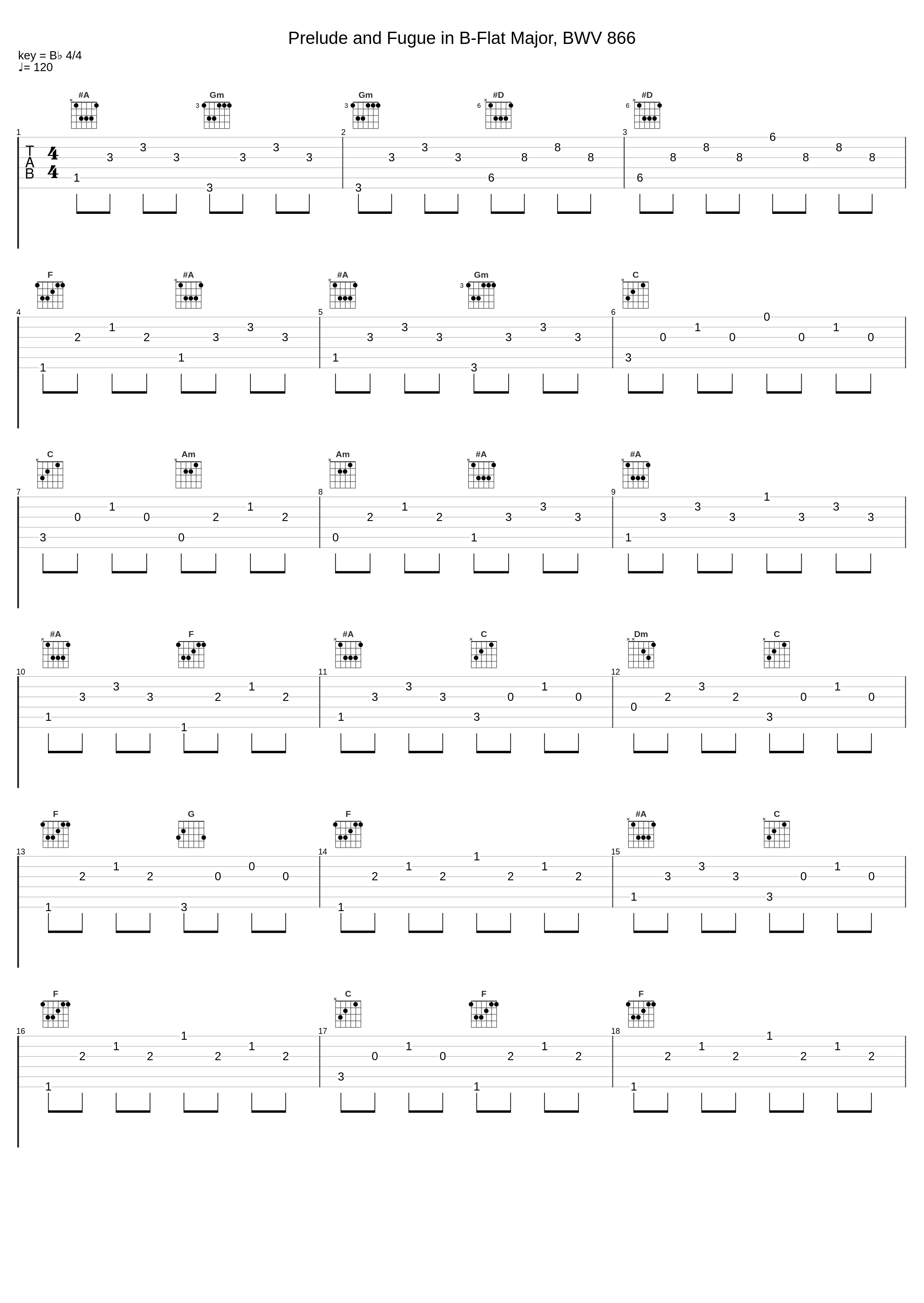 Prelude and Fugue in B-Flat Major, BWV 866_Alina Seidel_1