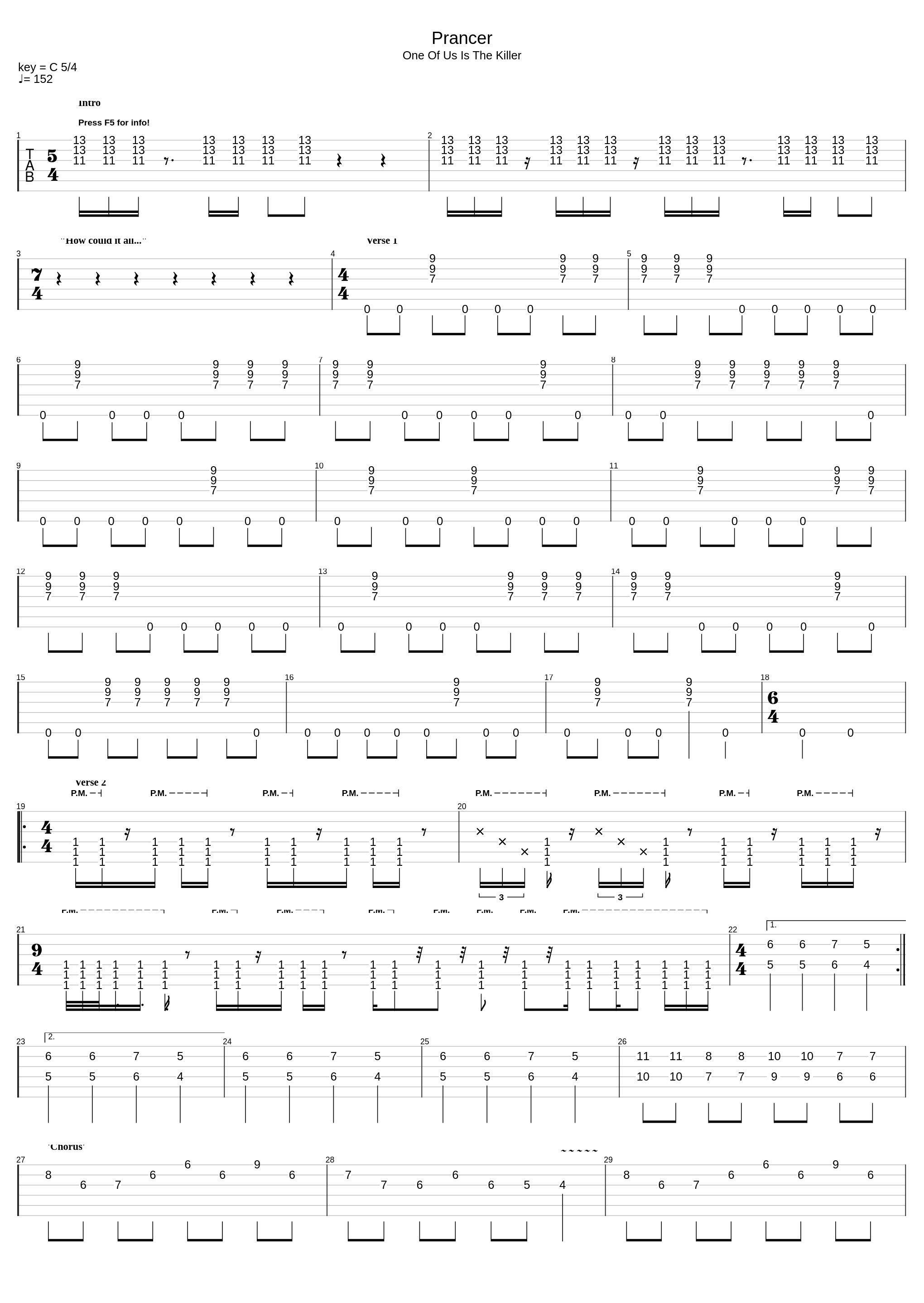 Prancer (Drop C)_The Dillinger Escape Plan_1