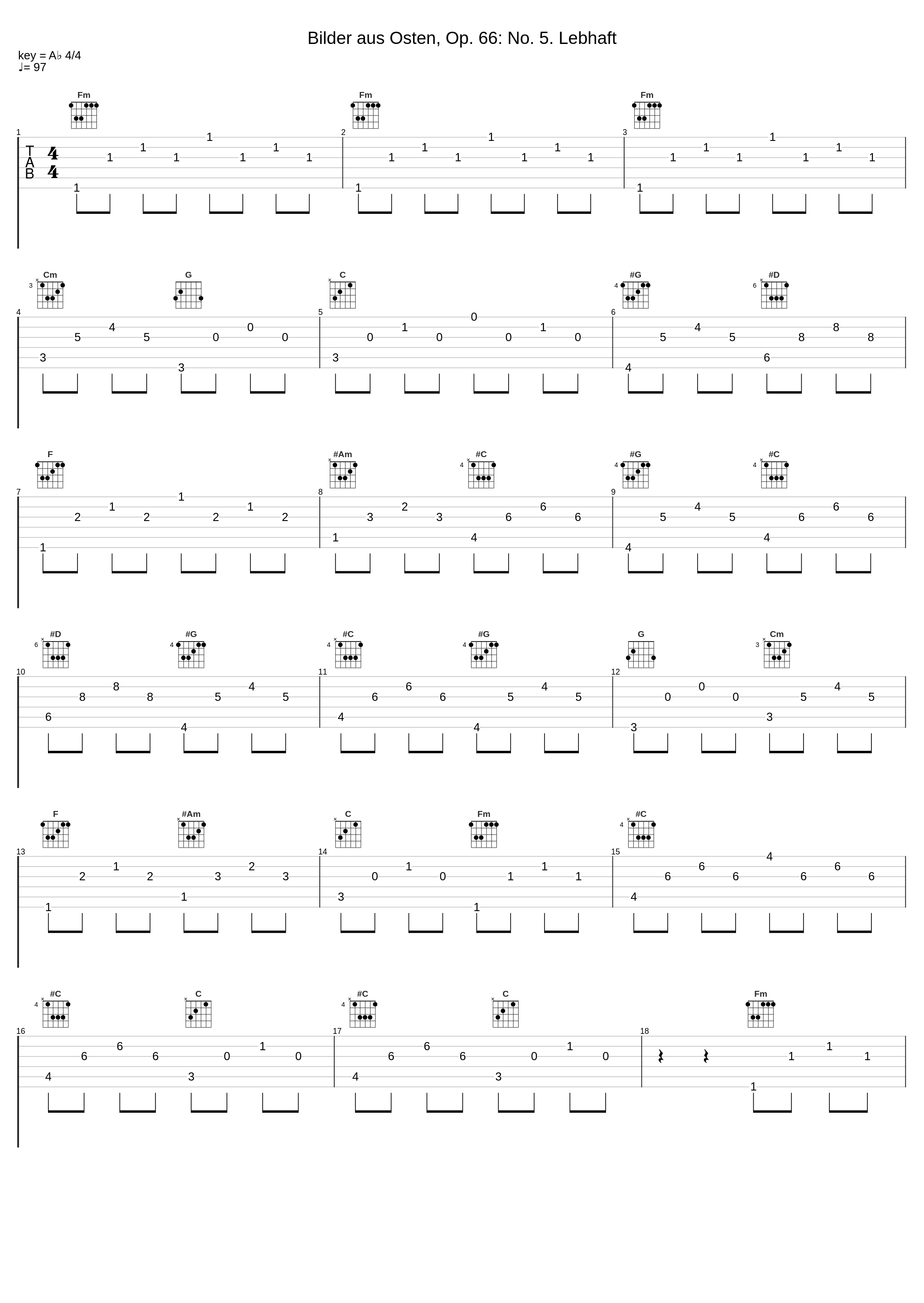 Bilder aus Osten, Op. 66: No. 5. Lebhaft_Elena Margolina_1