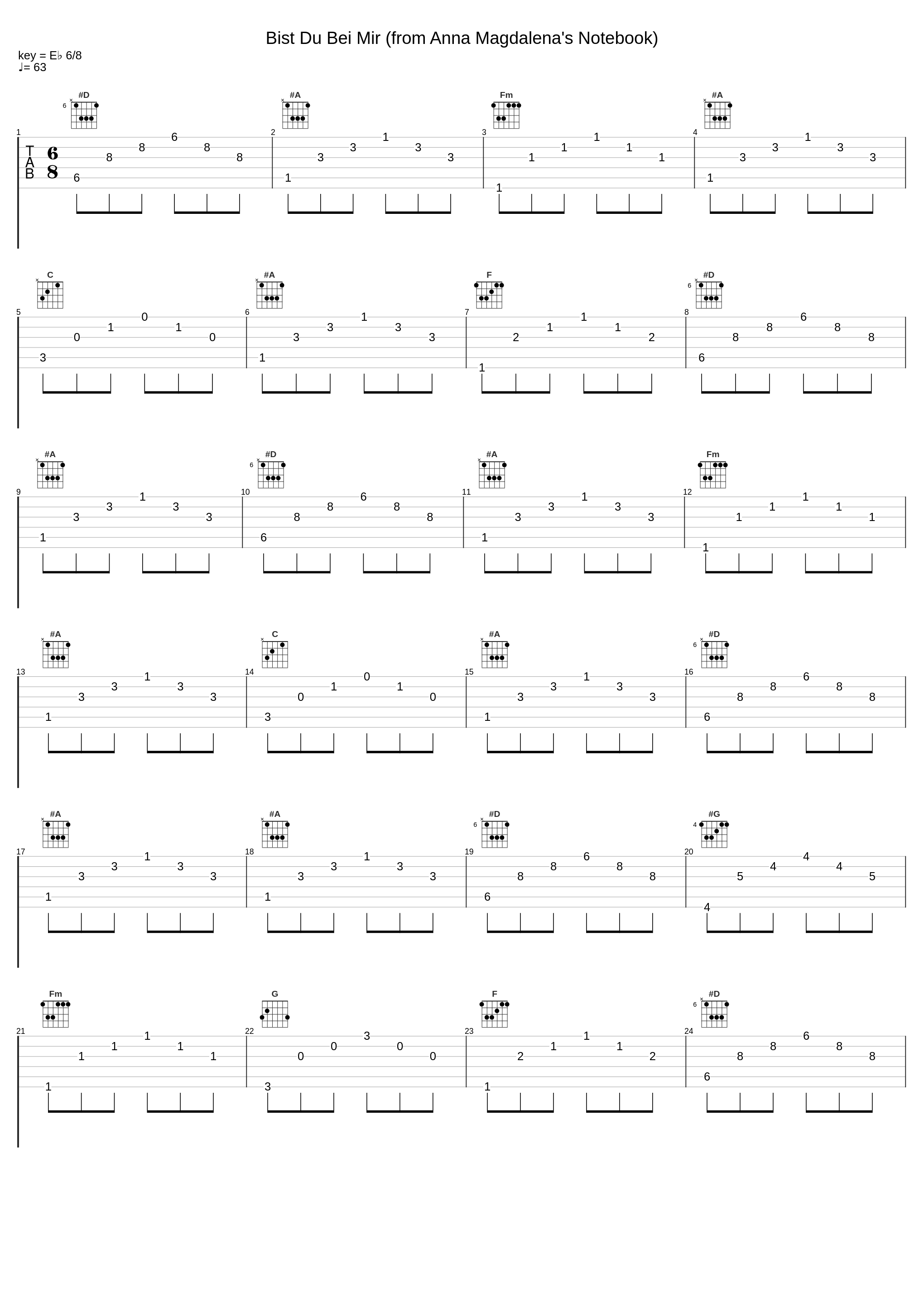 Bist Du Bei Mir (from Anna Magdalena's Notebook)_Mary Jane Newman,Clavin Wiersma,Johann Sebastian Bach,Gottfried Heinrich Stölzel_1