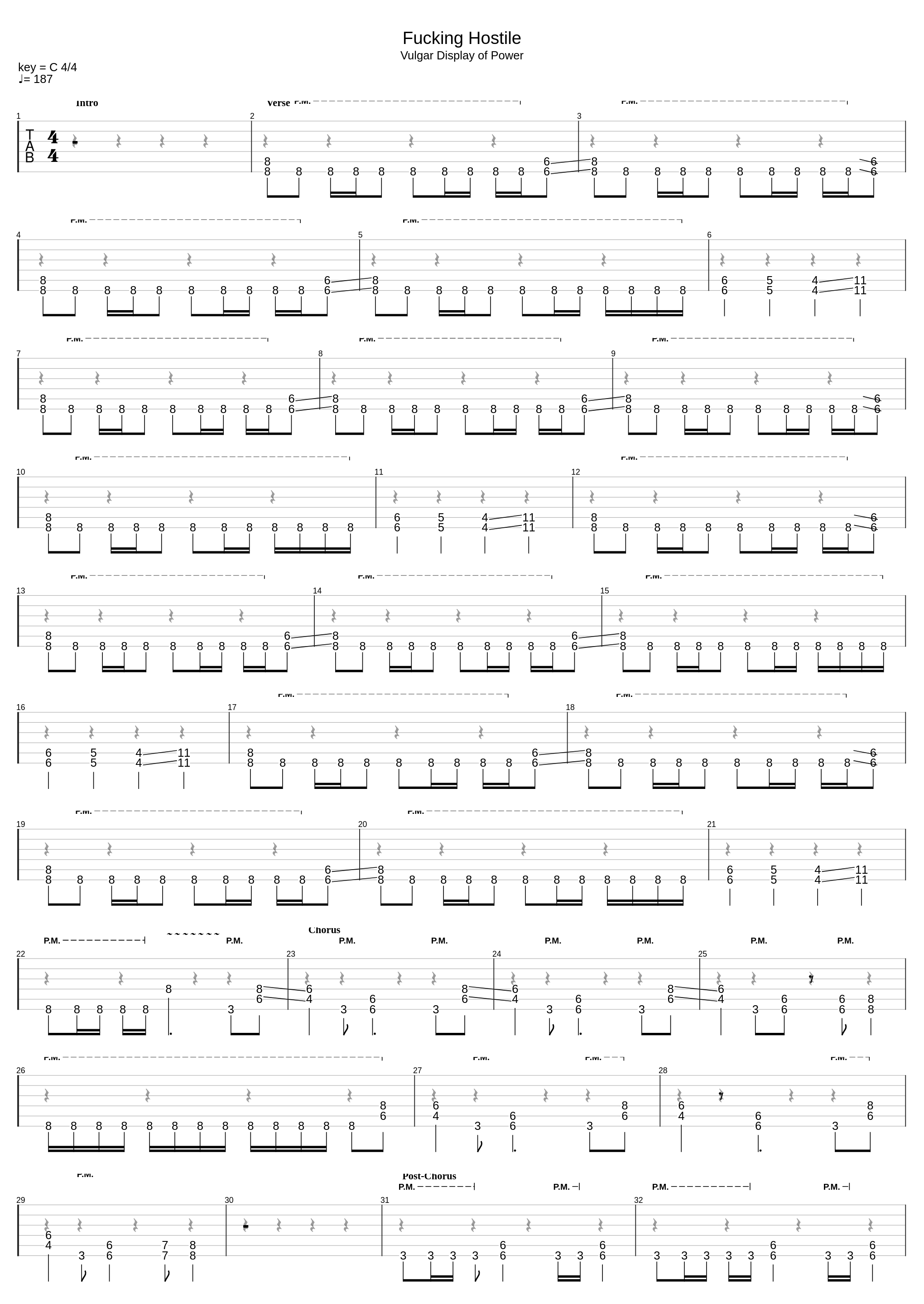 Fucking Hostile Drop C_Pantera_1