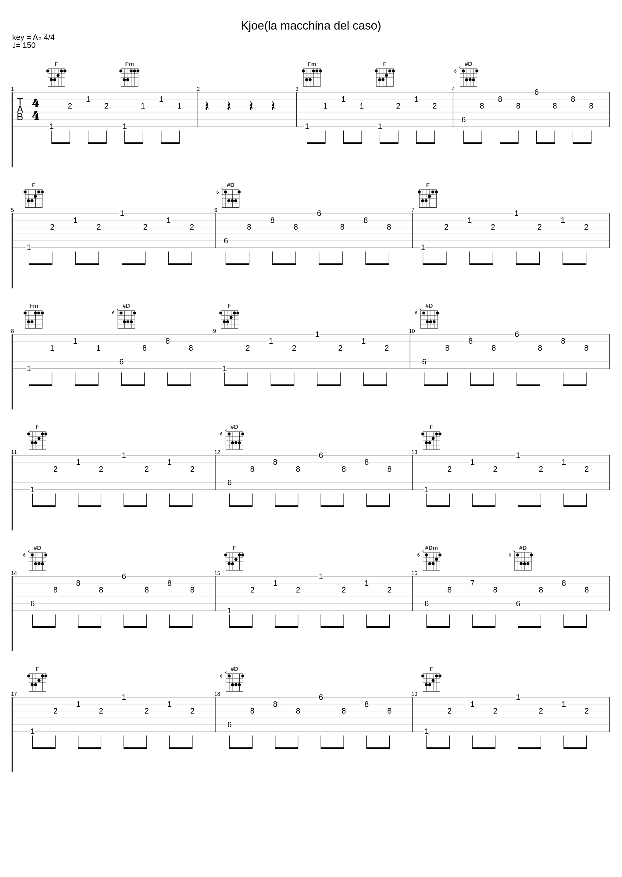 Kjoe(la macchina del caso)_Musica Per Bambini,Manuel Bongiorni_1