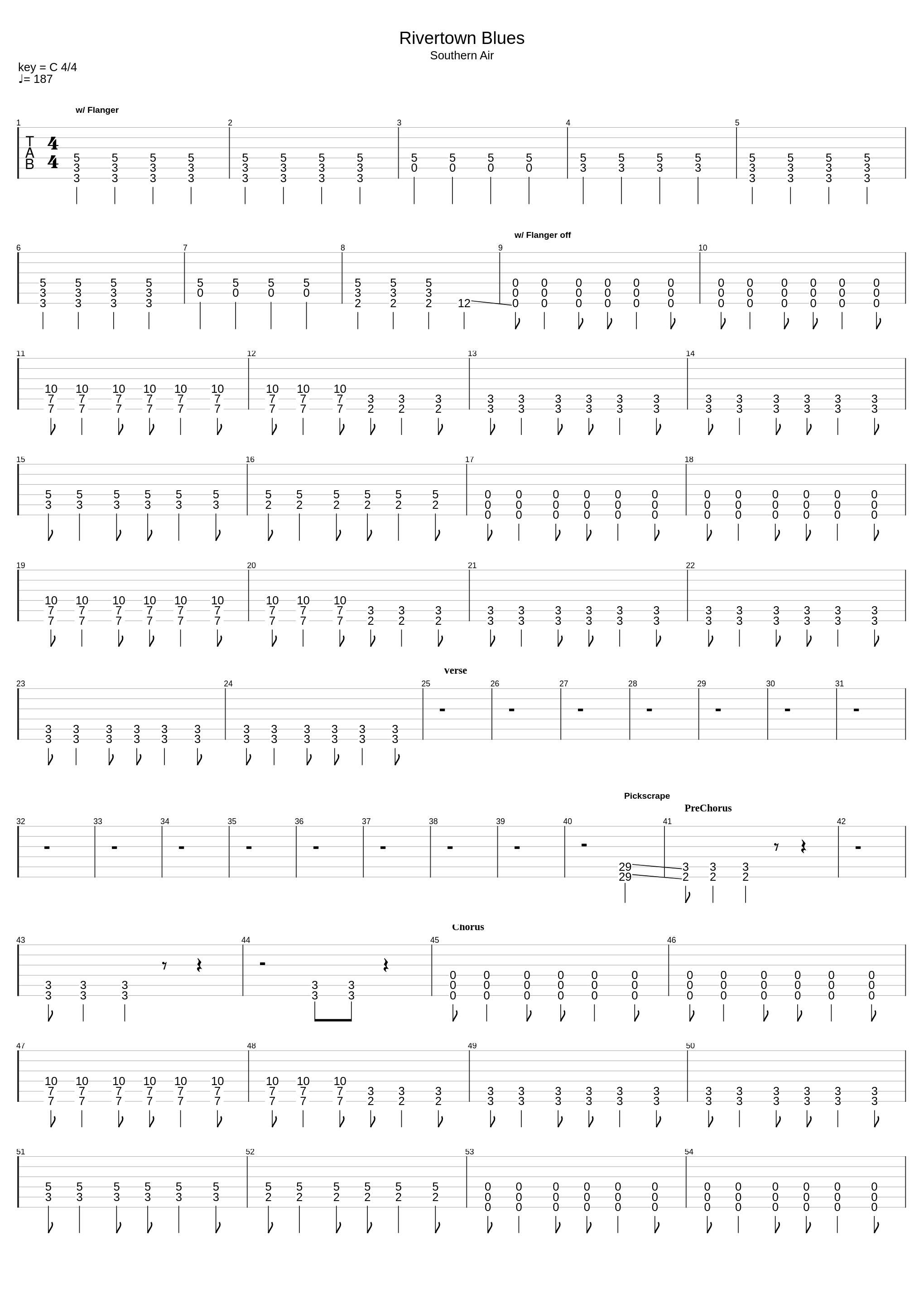 Rivertown Blues (Drop C)_Yellowcard_1