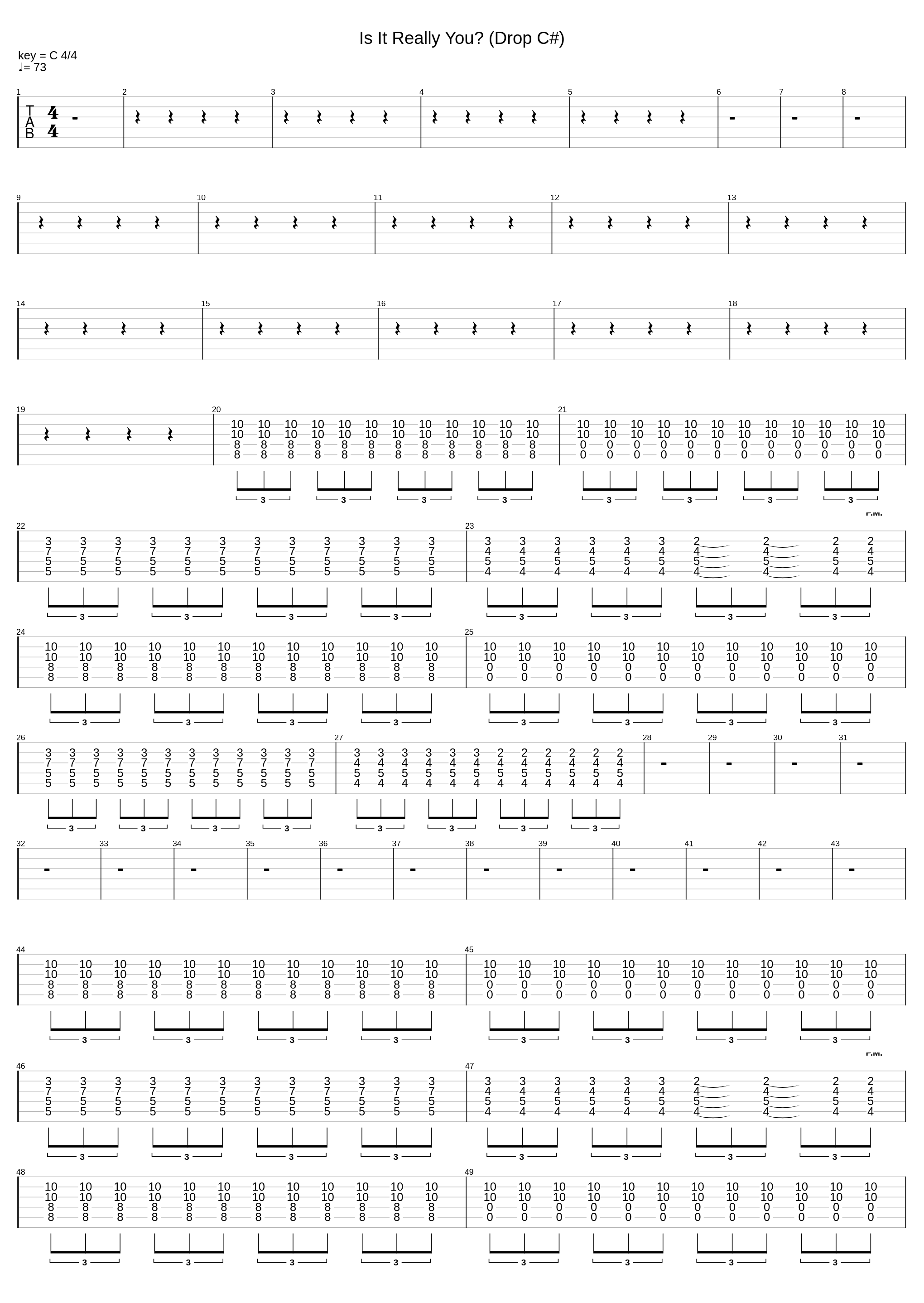 Is It Really You? (Drop C#)_Loathe_1