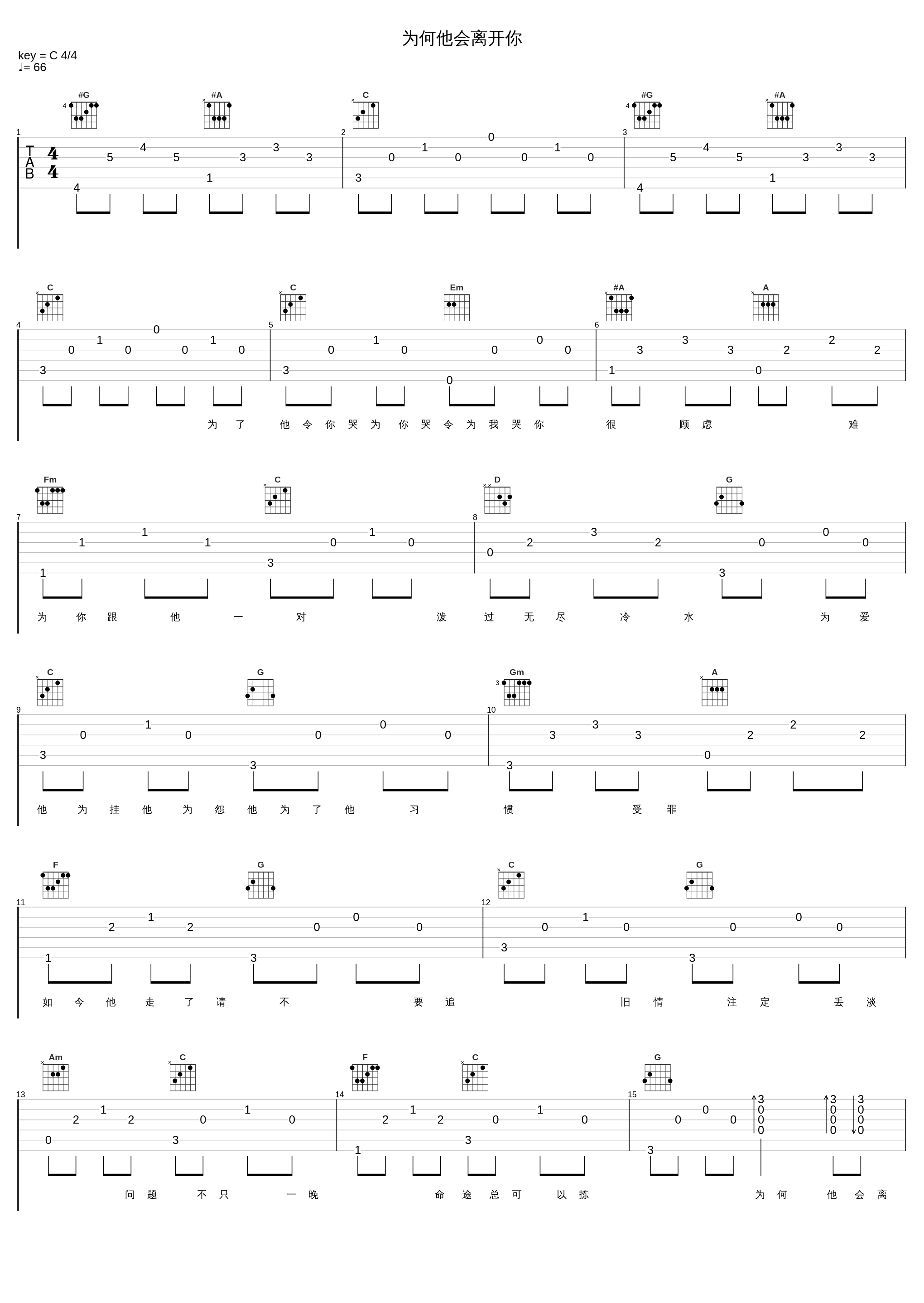 为何他会离开你_张敬轩_1