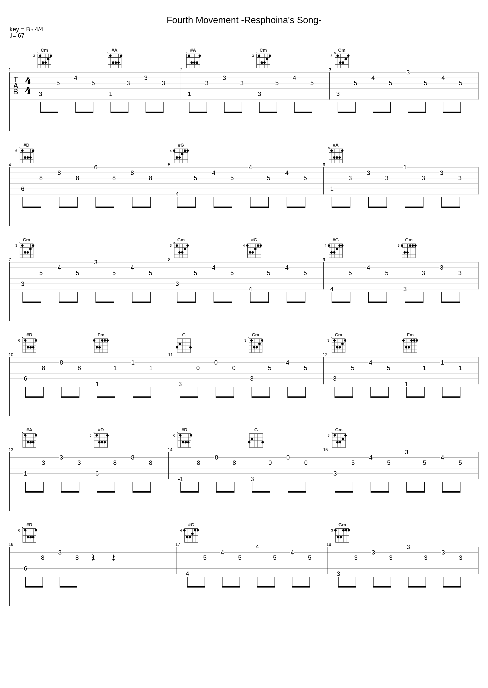 Fourth Movement -Resphoina's Song-_久石让_1