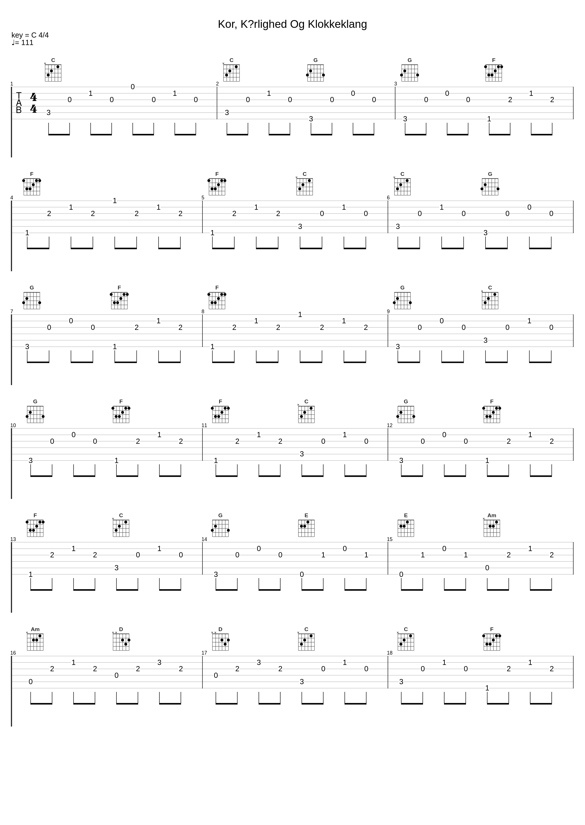 Kor, Kærlighed Og Klokkeklang_Shu-Bi-Dua_1