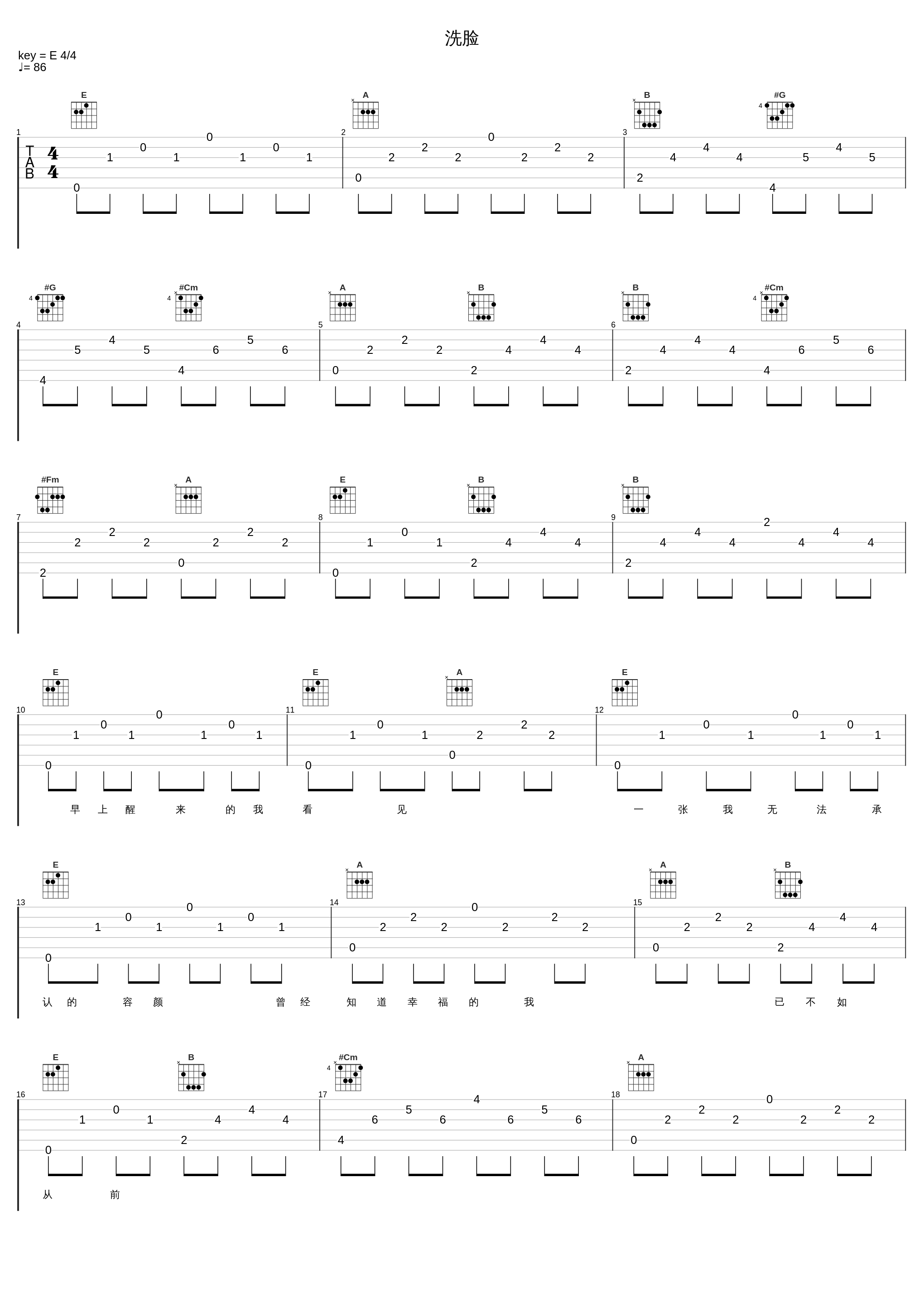 洗脸_梁咏琪_1