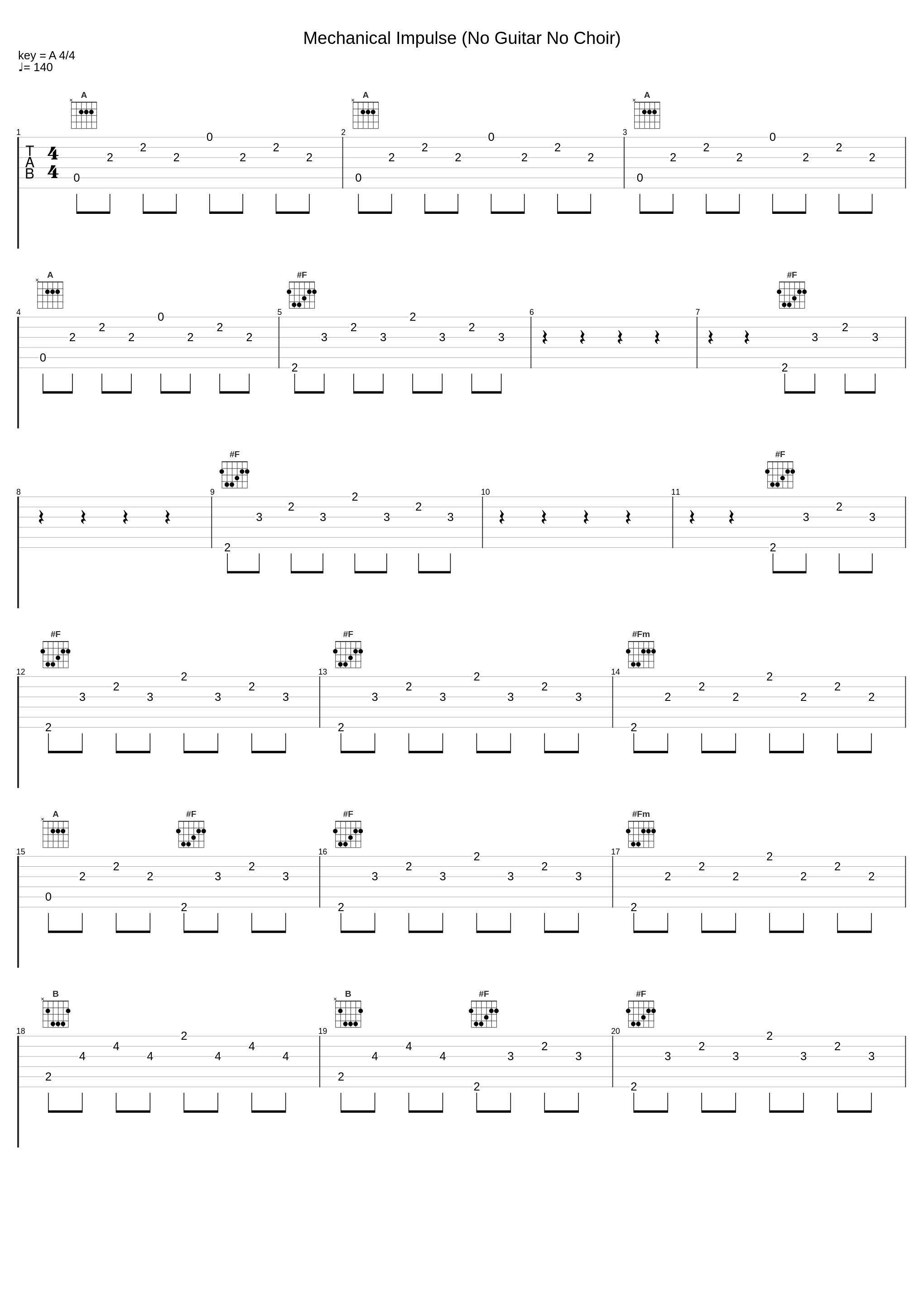 Mechanical Impulse (No Guitar No Choir)_Future World Music_1