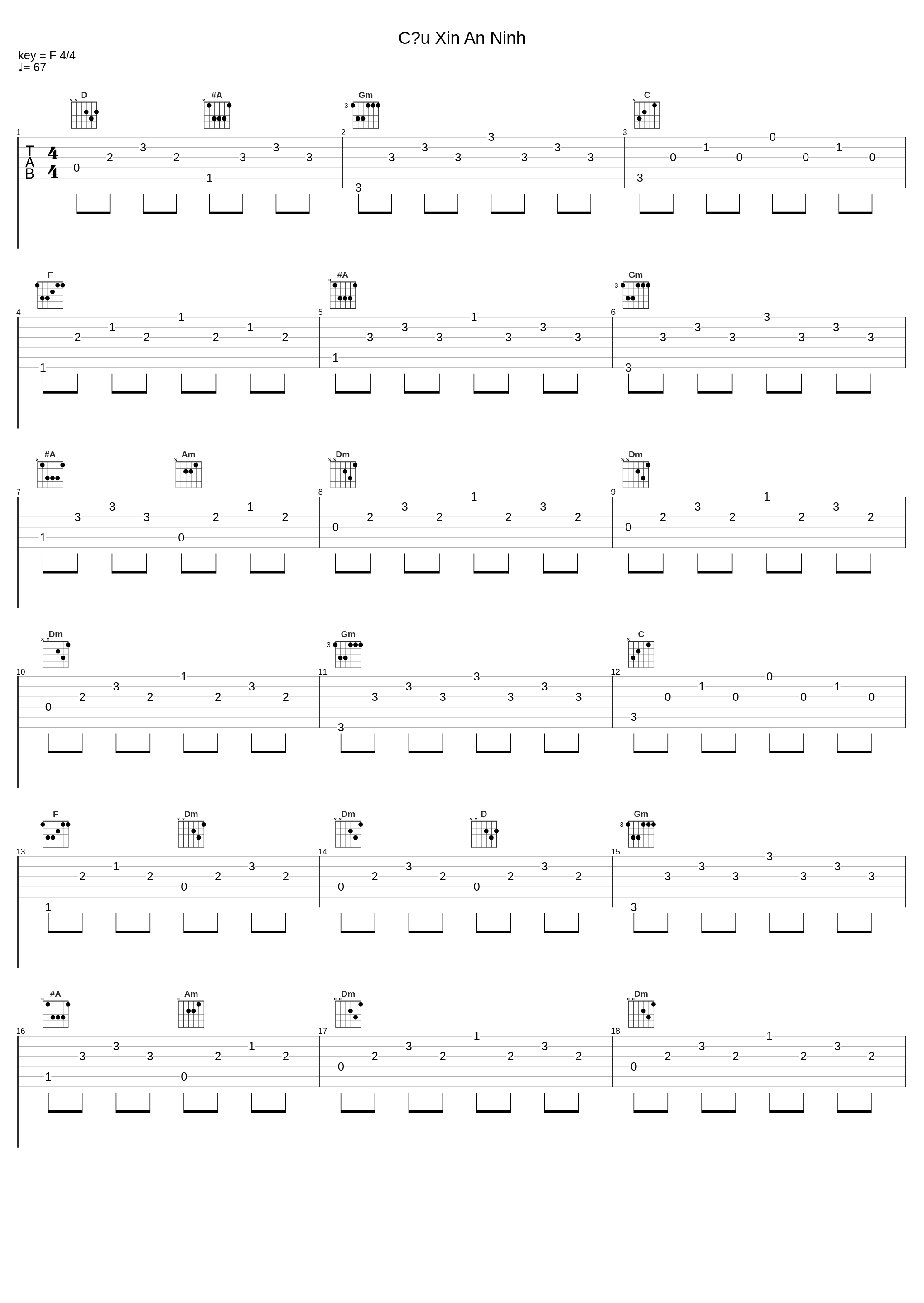 Cầu Xin An Ninh_Isaac Thái_1