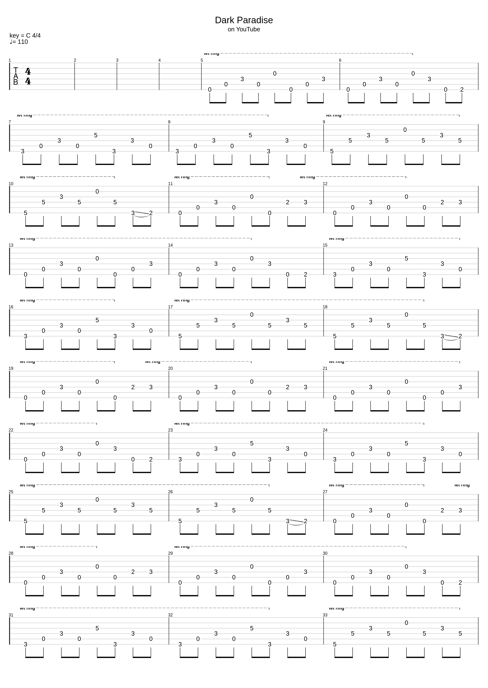 Dark Paradise_Mattrach_1