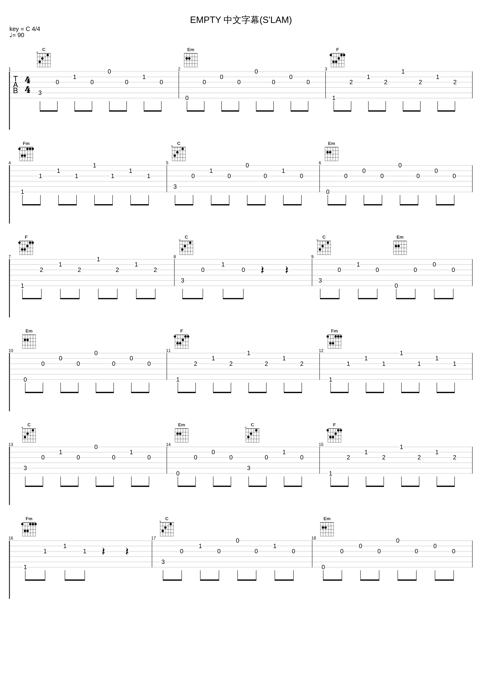 EMPTY 中文字幕(S'LAM)_Winner_1