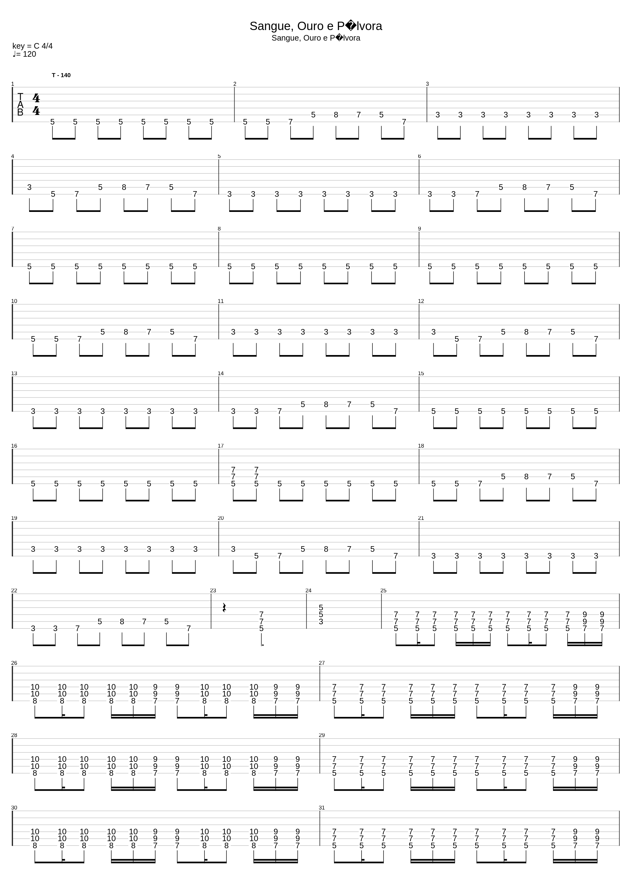 Sangue, Ouro E Polvora_Tequila Baby_1