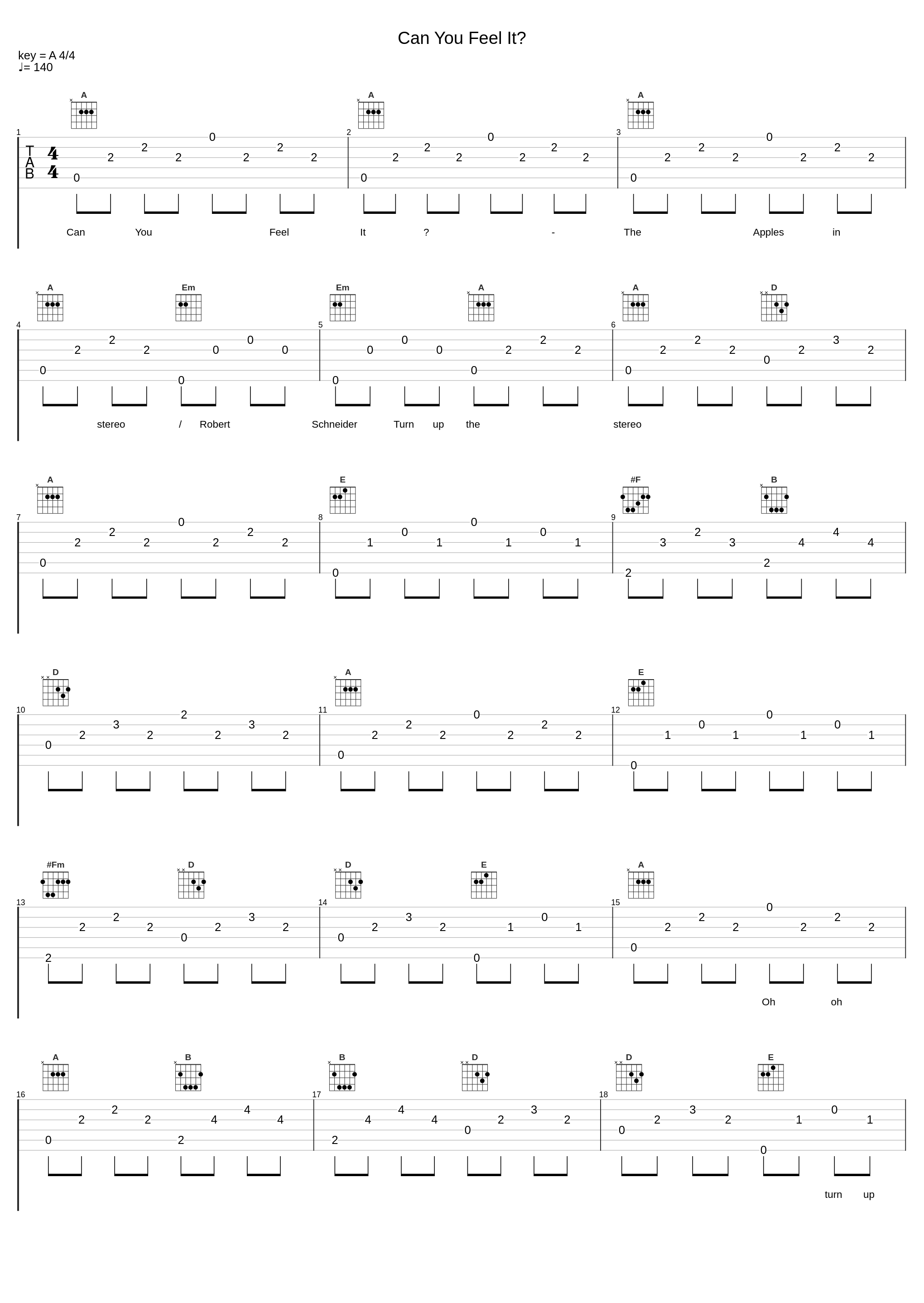 Can You Feel It?_The Apples in stereo,Robert Schneider_1