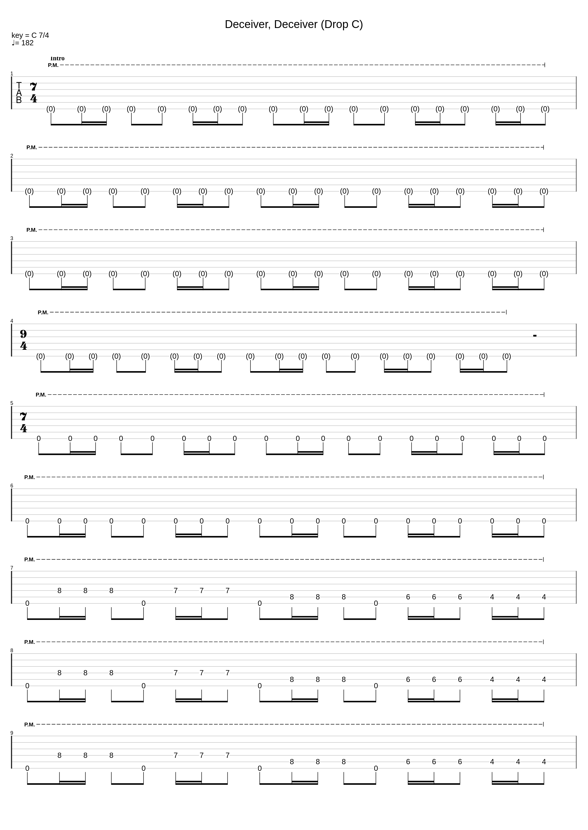 Deceiver, Deceiver (Drop C)_Arch Enemy_1