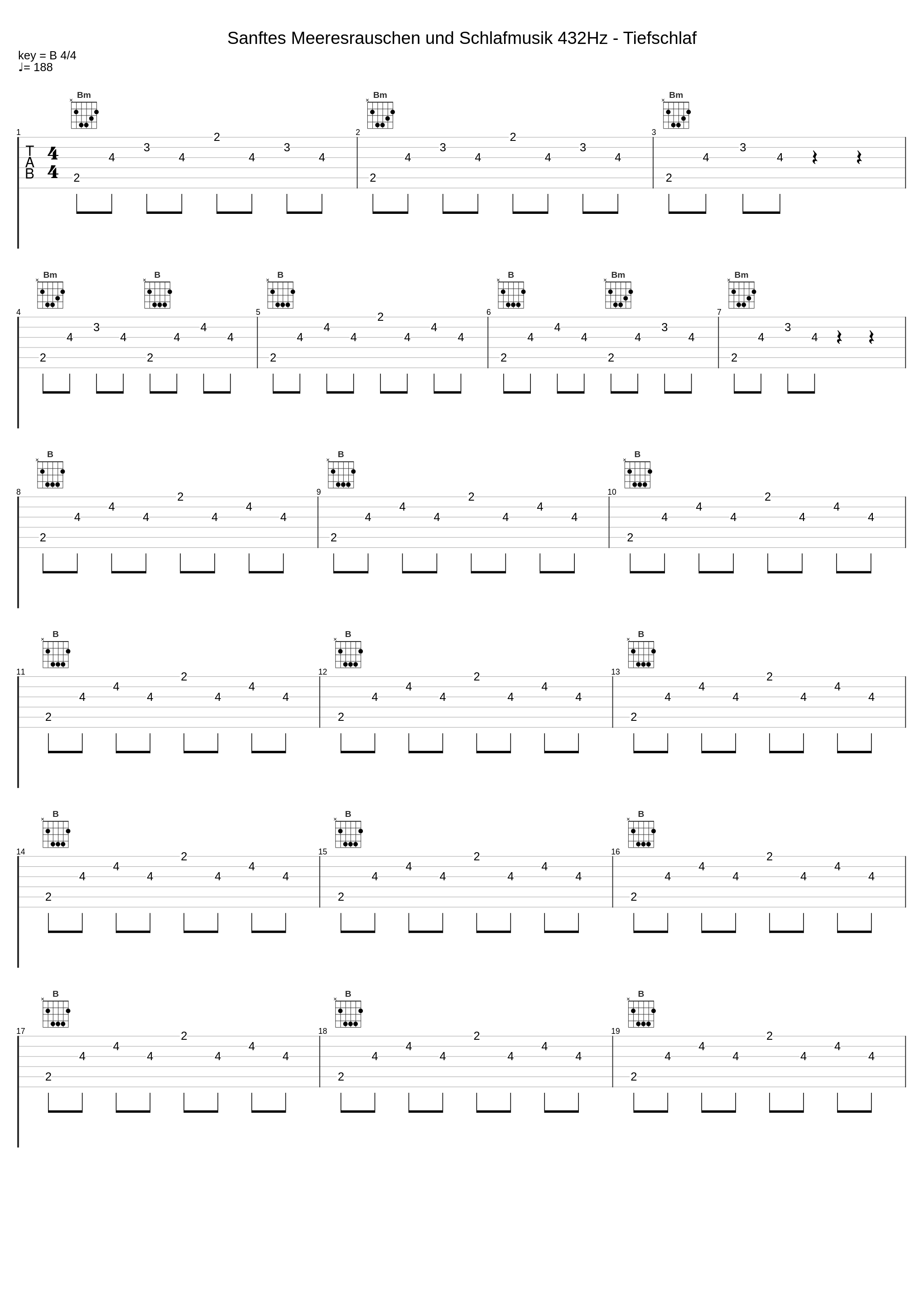 Sanftes Meeresrauschen und Schlafmusik 432Hz - Tiefschlaf_Torsten Abrolat,Schlaf Helfer TA,SyncSouls_1