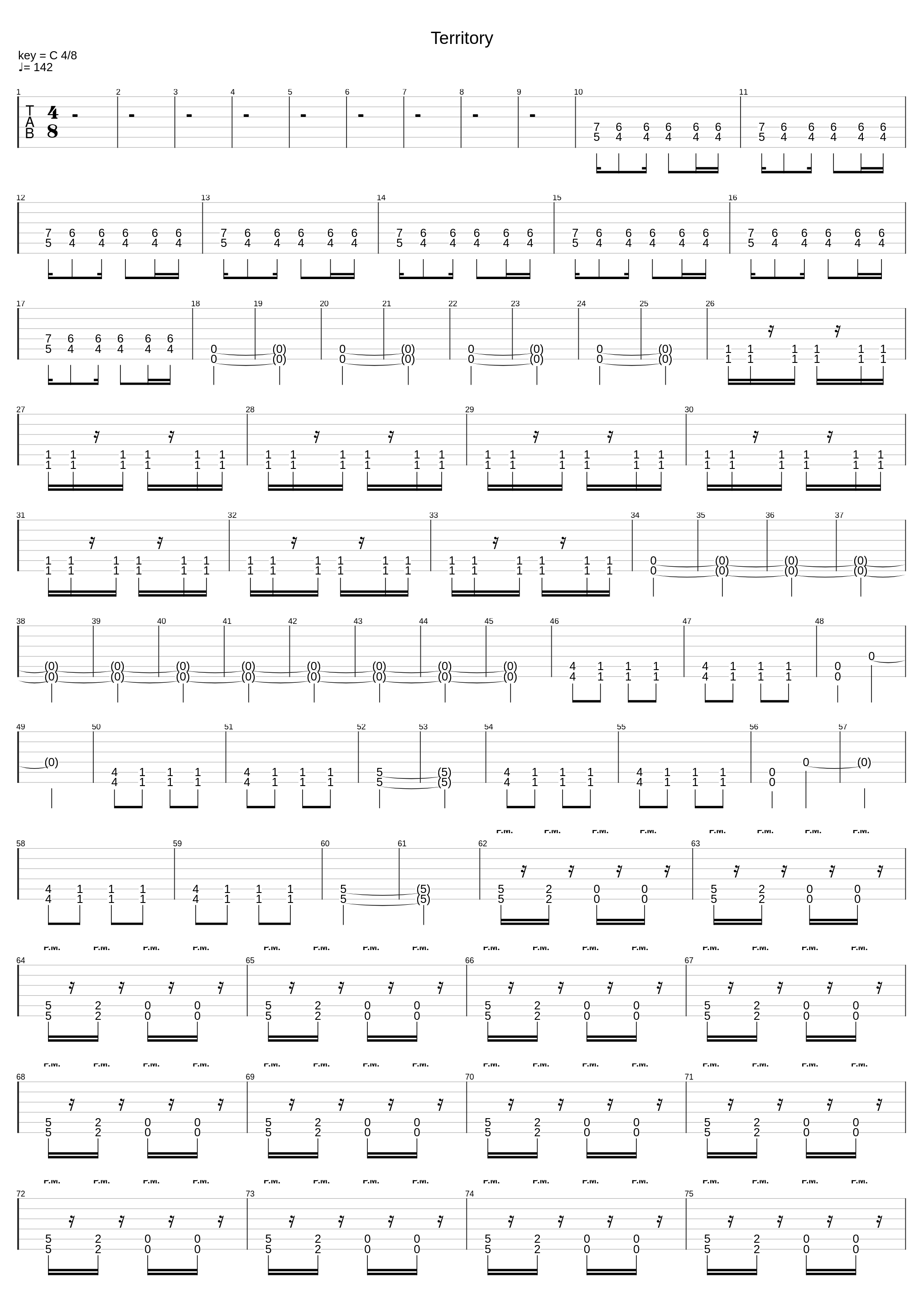 Territory (Drop C)_Sepultura_1