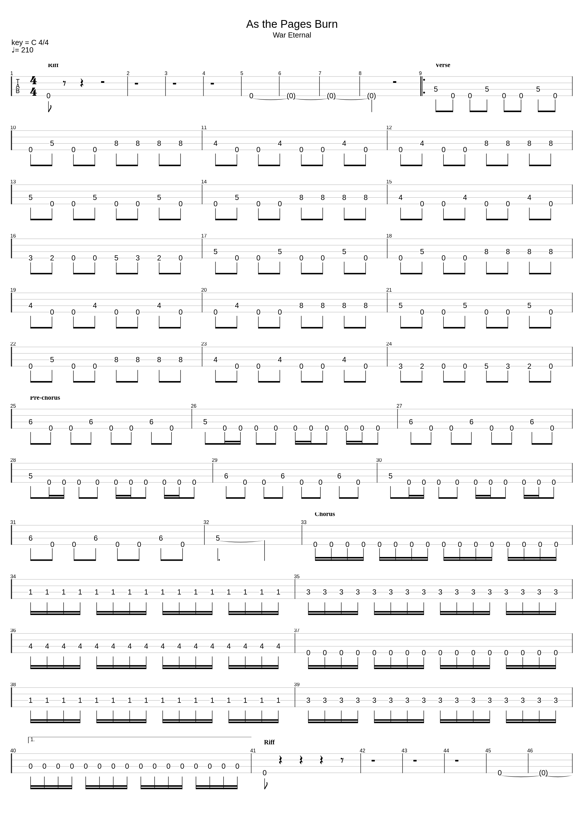 As The Pages Burn (Drop C)_Arch Enemy_1