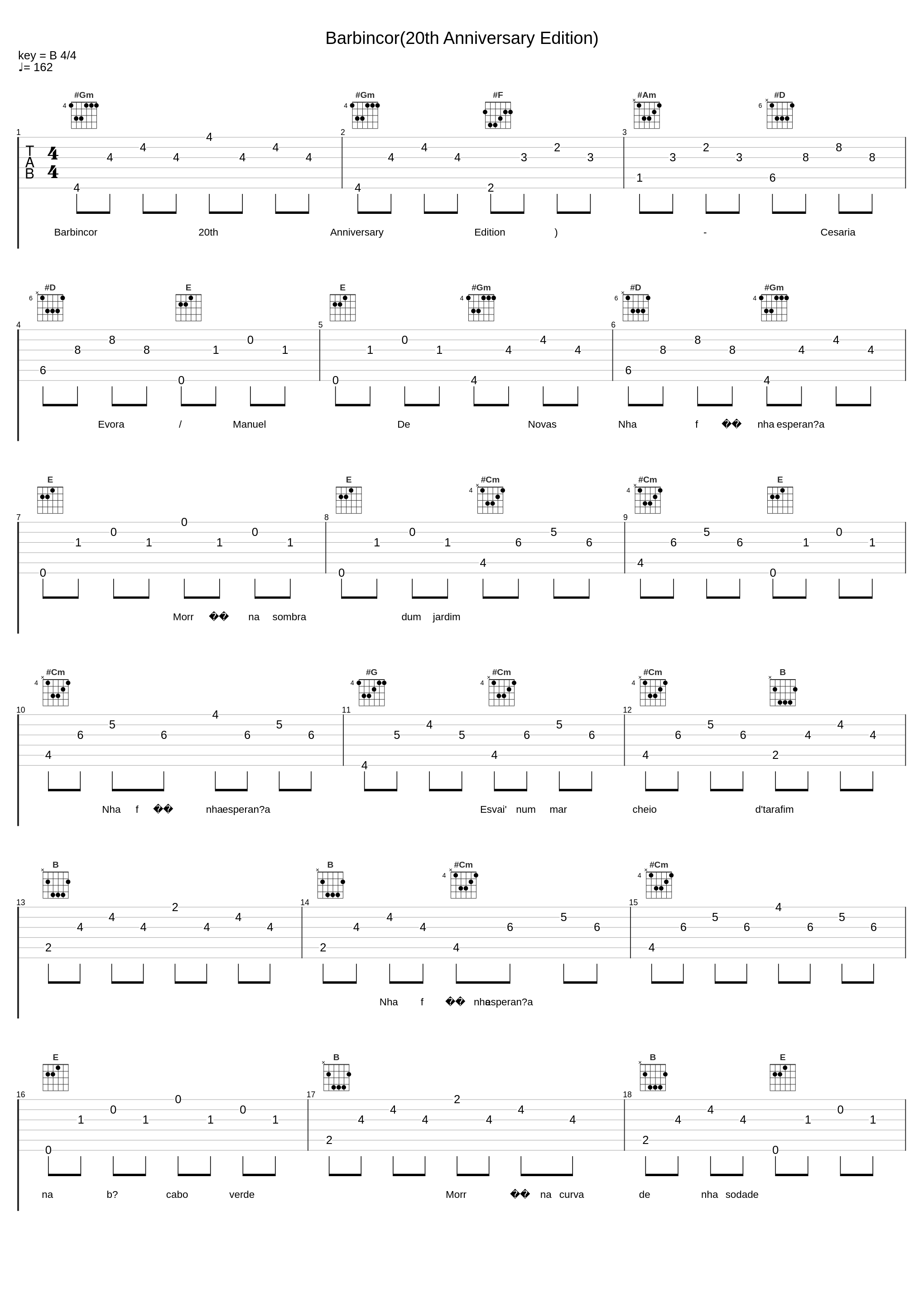 Barbincor(20th Anniversary Edition)_Cesaria Evora,Manuel De Novas_1
