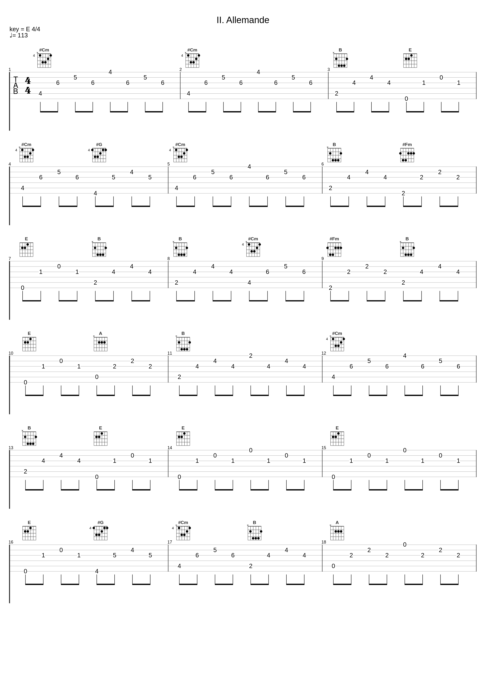 II. Allemande_Roberto Loreggian_1