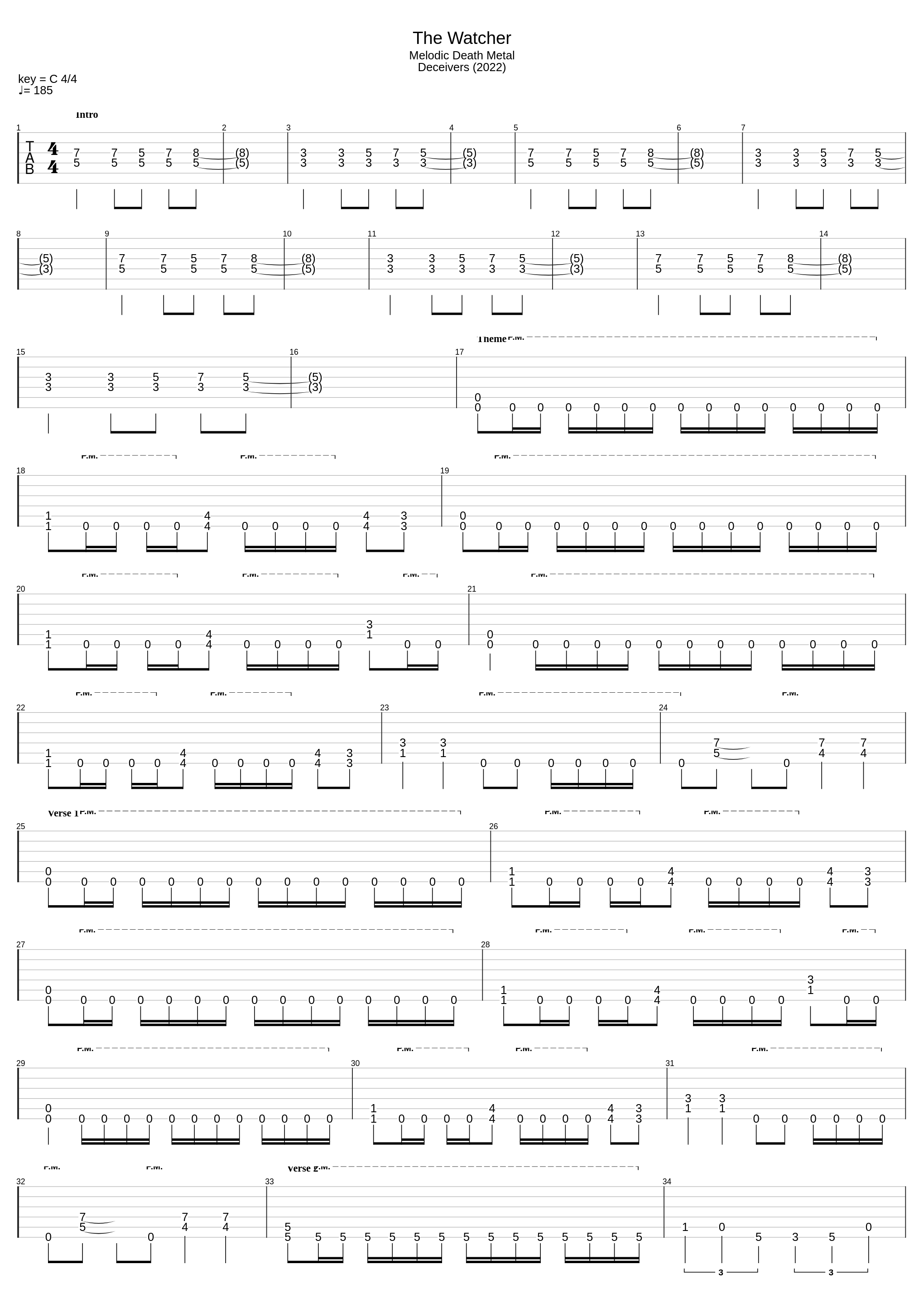 The Watcher (Drop C)_Arch Enemy_1