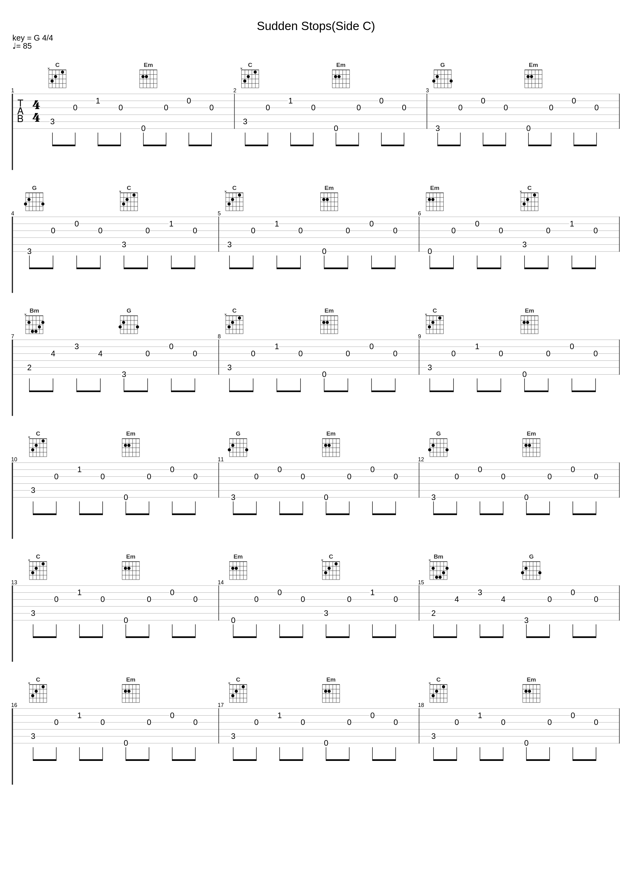 Sudden Stops(Side C)_A.Oonthebeat_1